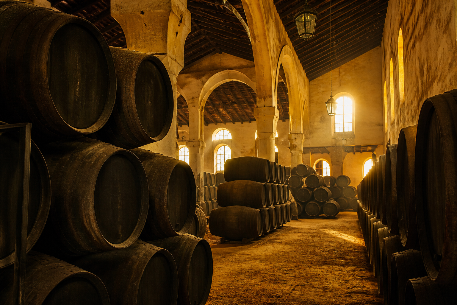 Cata guiada de vinos de Jerez junto al casco antiguo