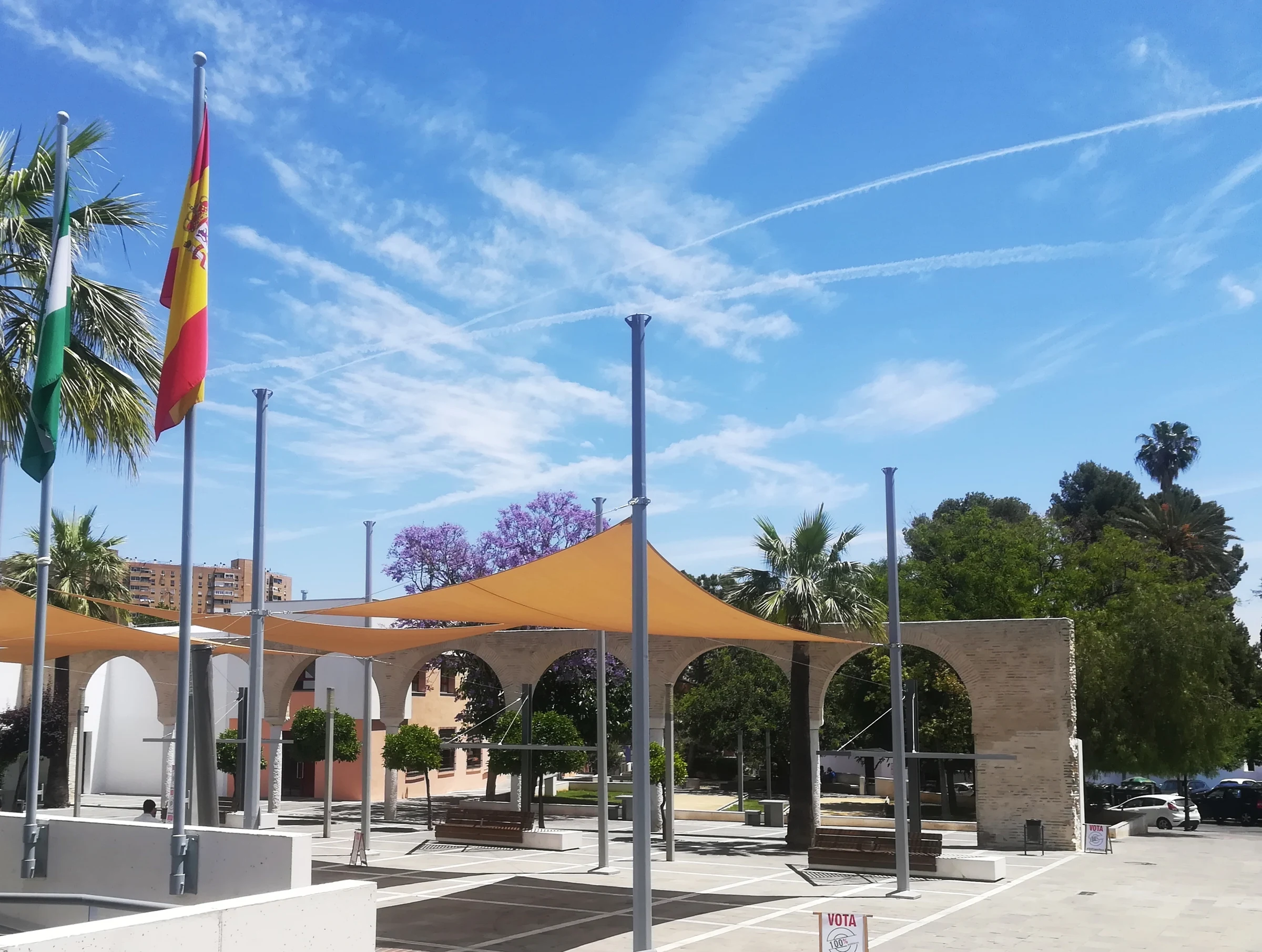 Tomares en autocaravana (Sevilla)