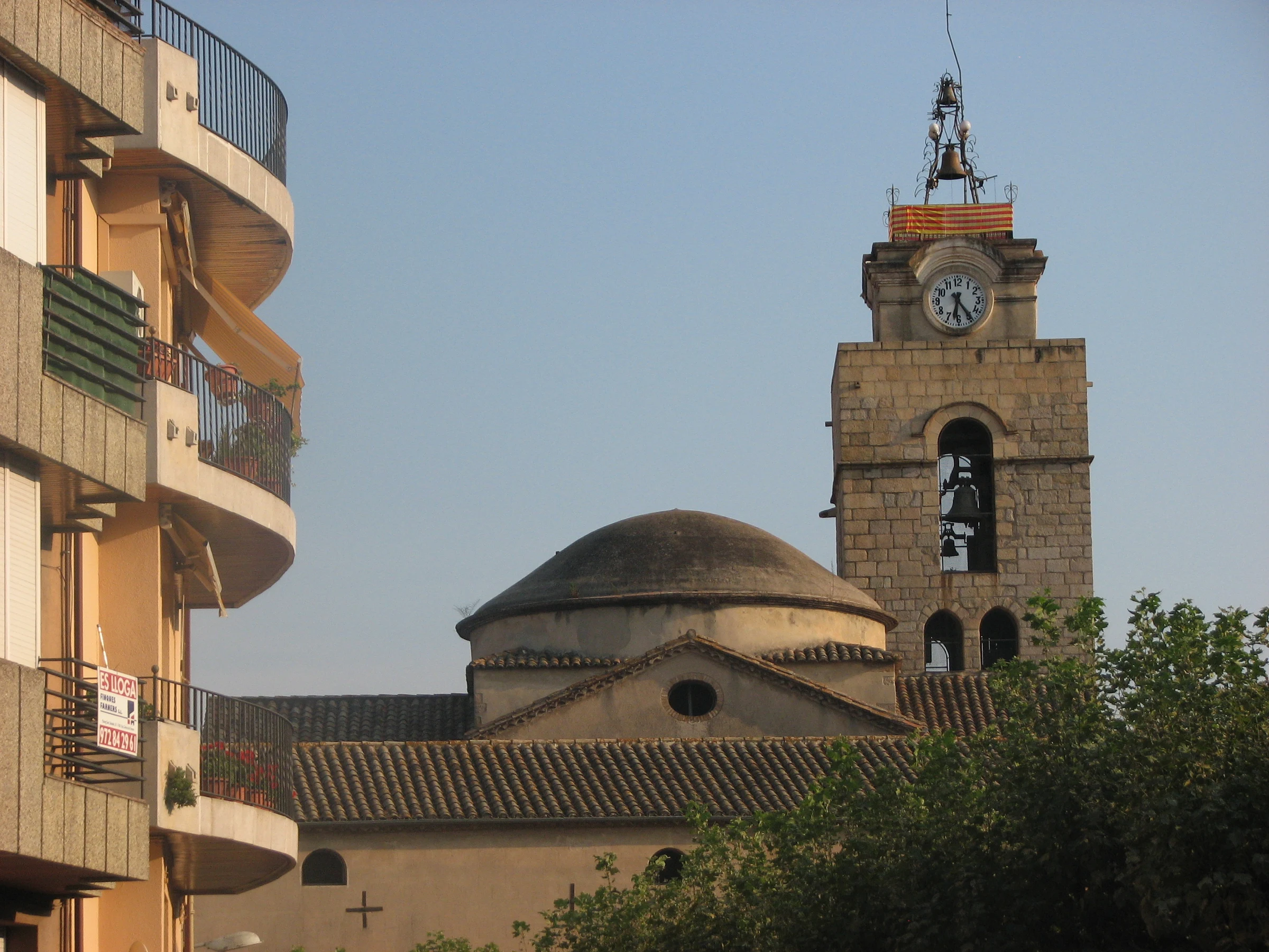 Santa Coloma de Farners en autocaravana (Girona)