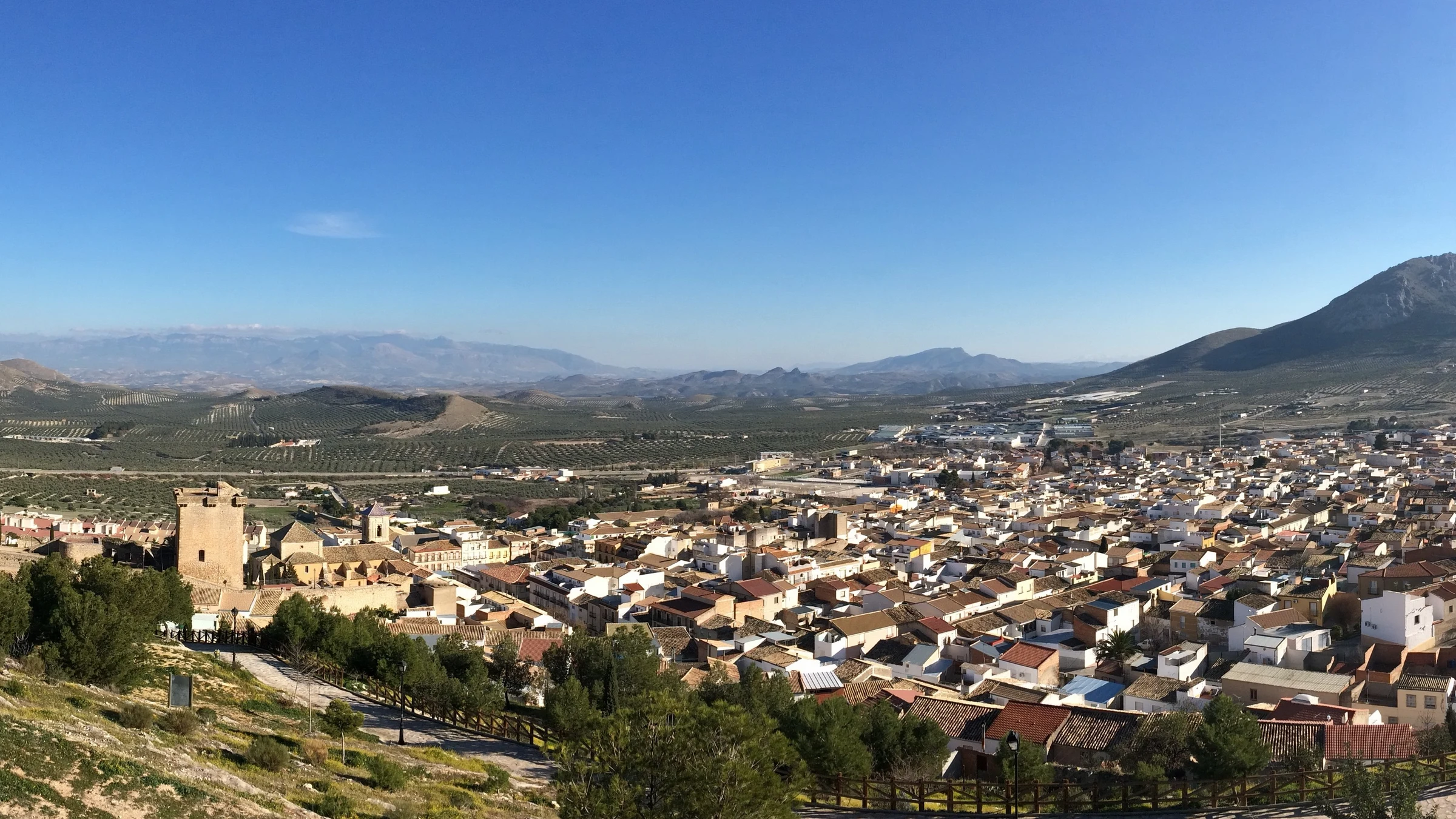 Jódar en autocaravana (Jaén)