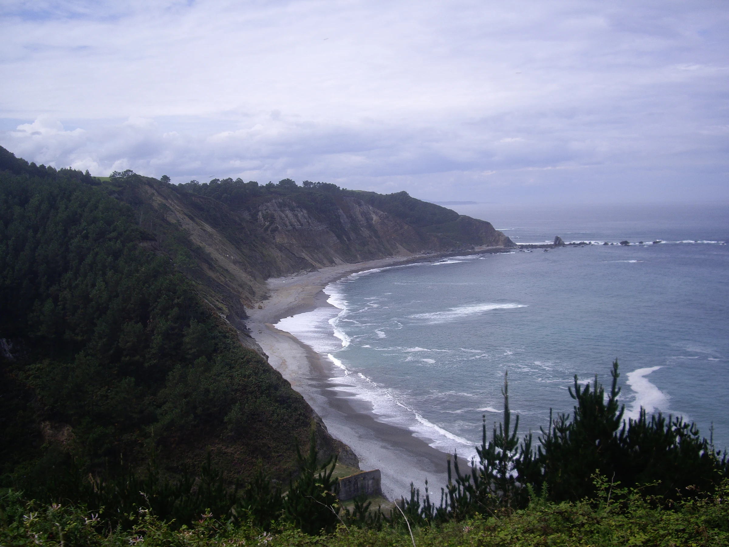 Navia en autocaravana (Asturias)