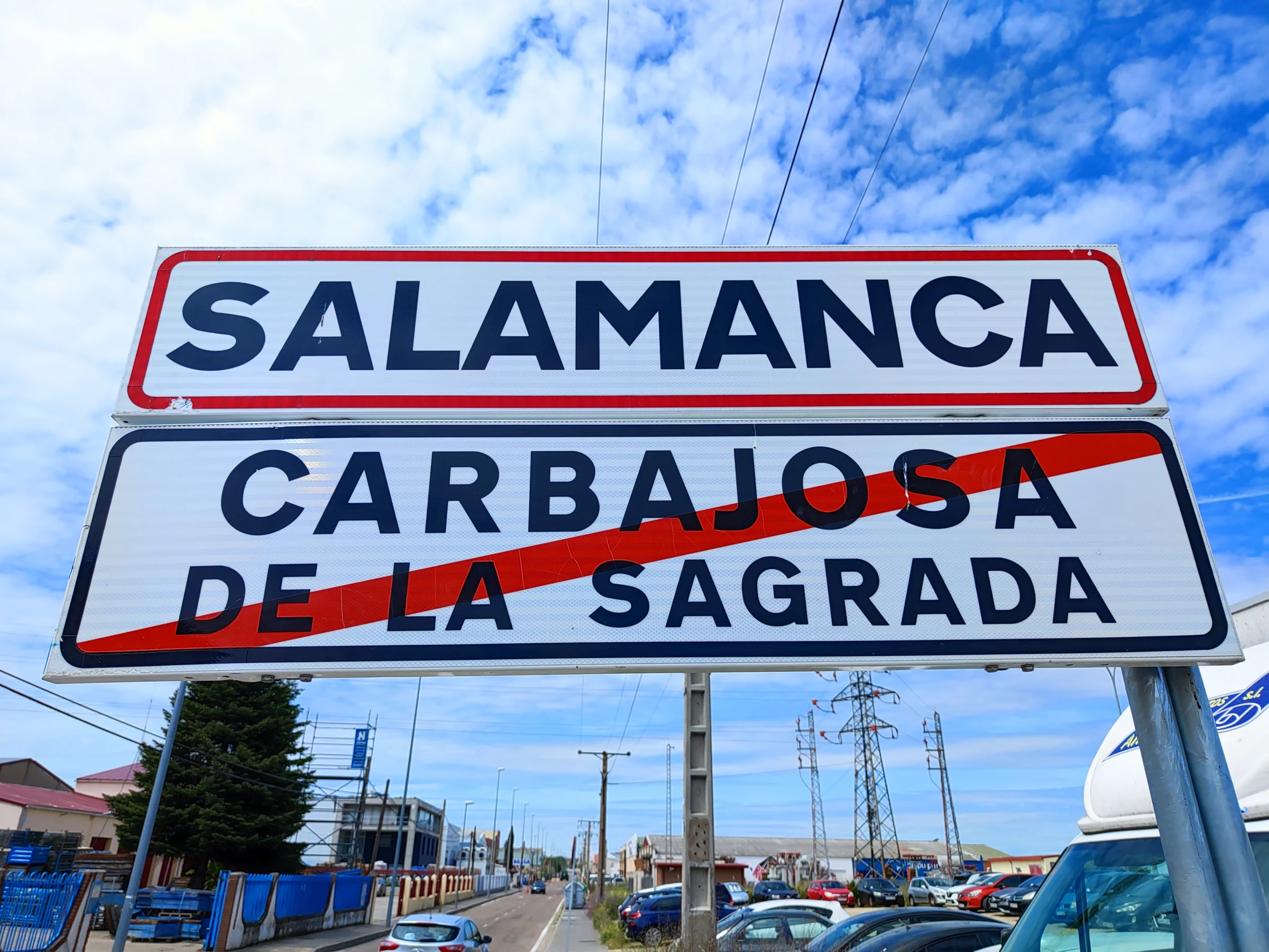 Carbajosa de la Sagrada en autocaravana (Salamanca)
