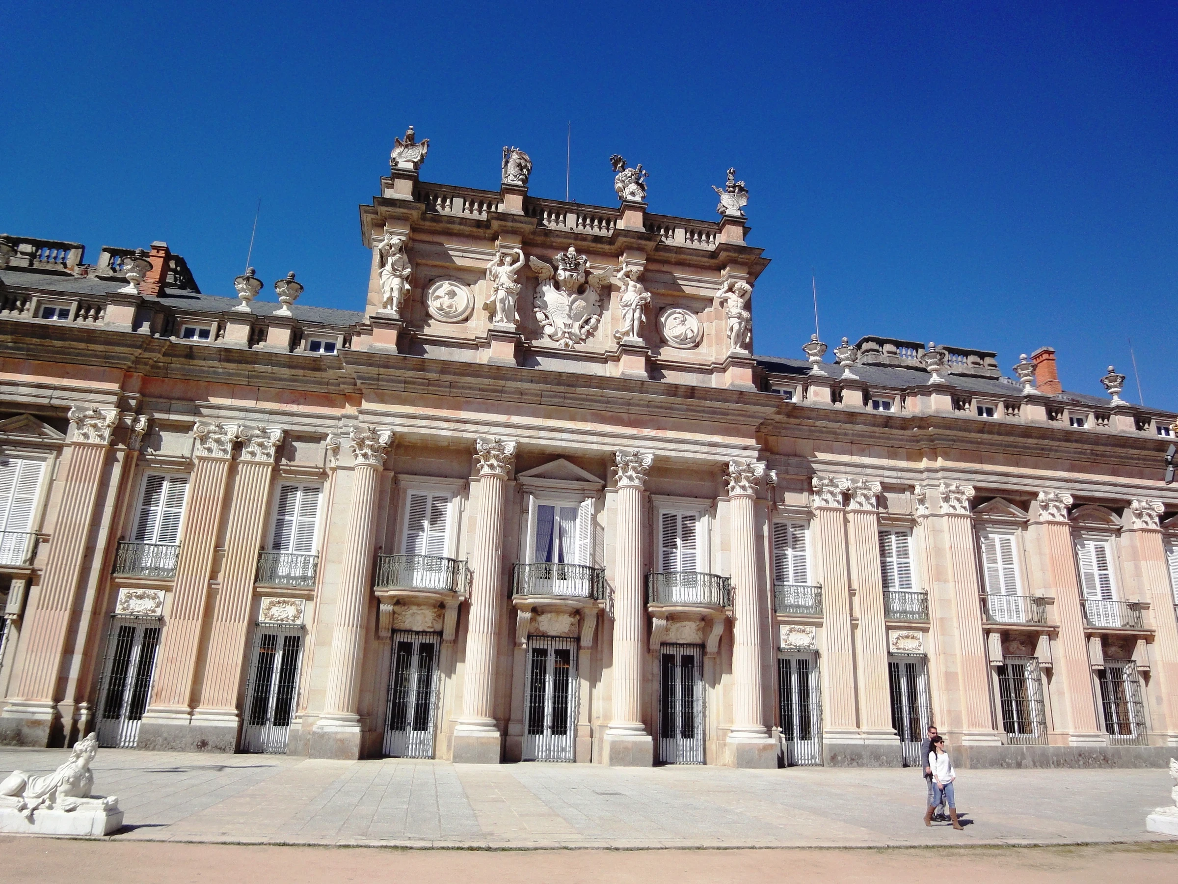 Real Sitio de San Ildefonso en autocaravana (Segovia)
