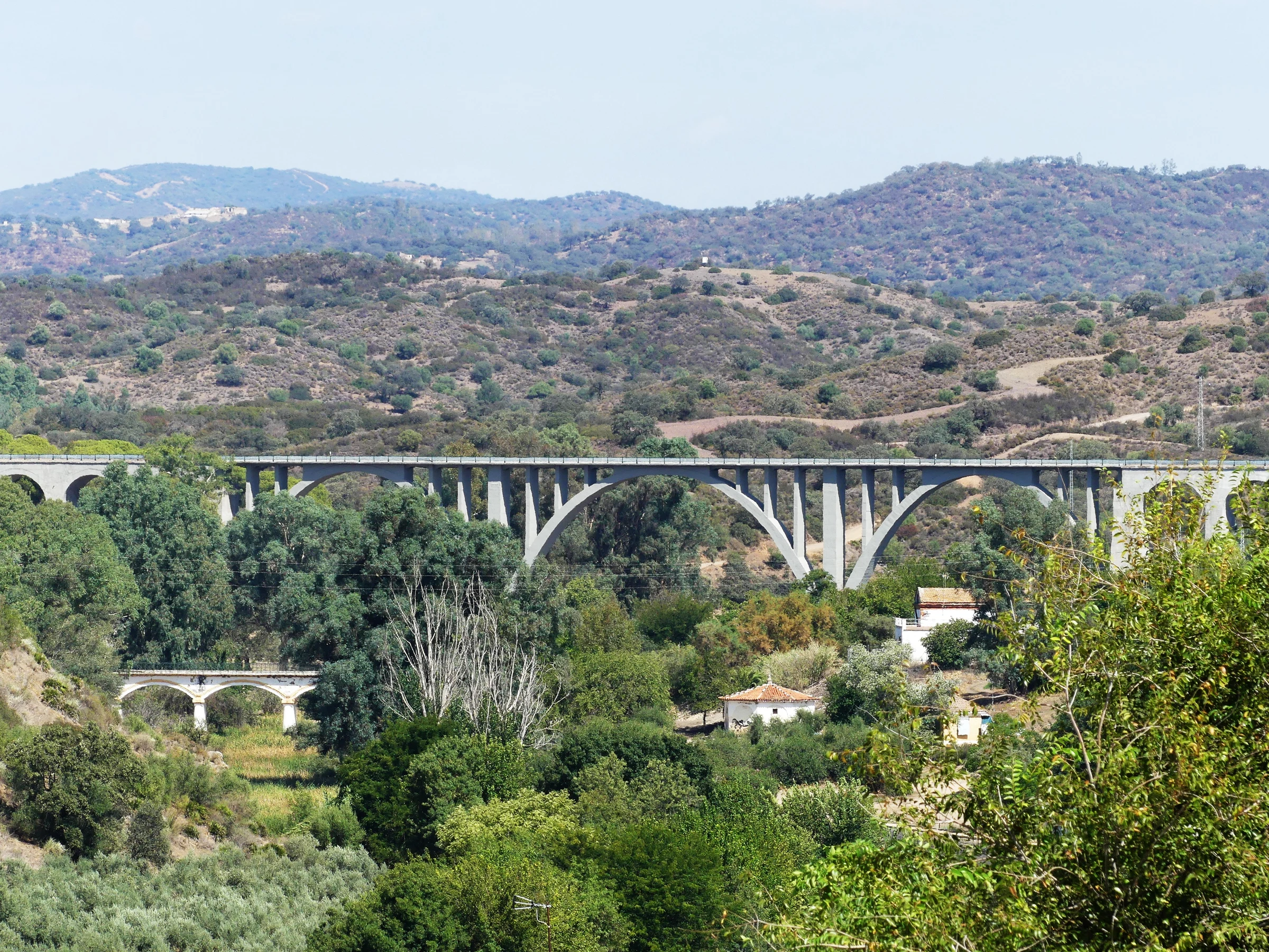Villanueva del Río y Minas en autocaravana (Sevilla)