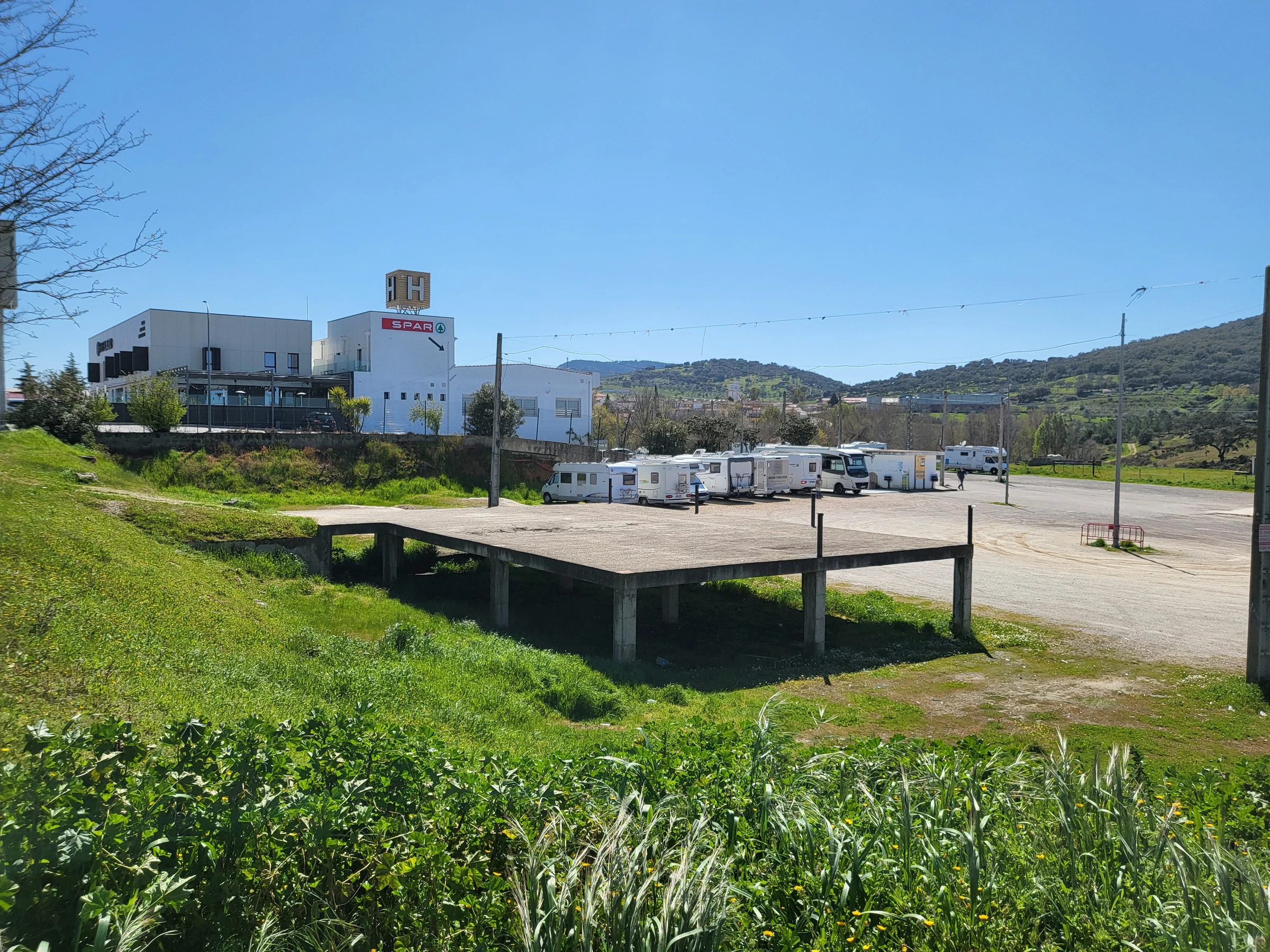Monesterio en autocaravana (Badajoz)