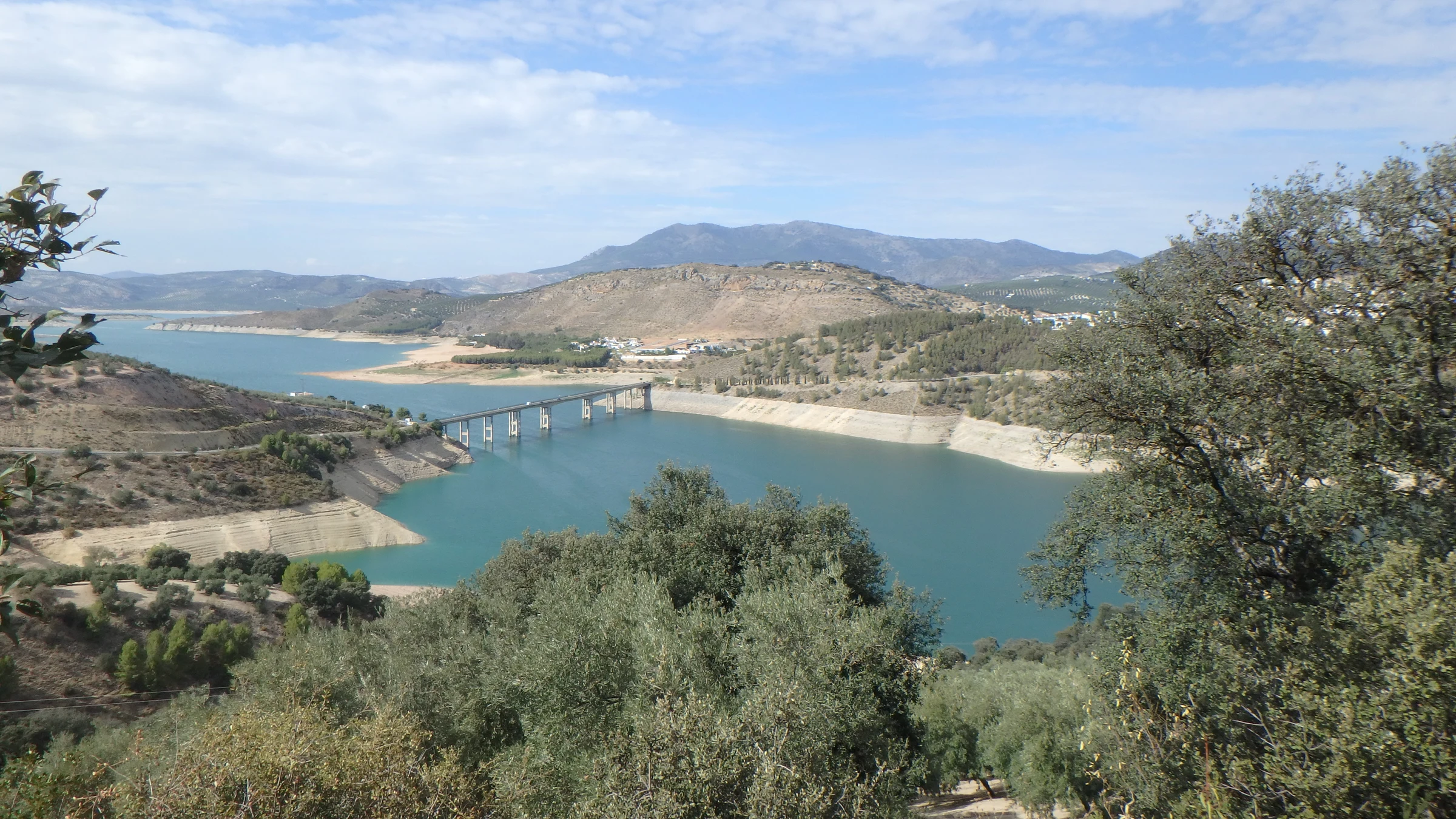 Iznájar en autocaravana (Córdoba)