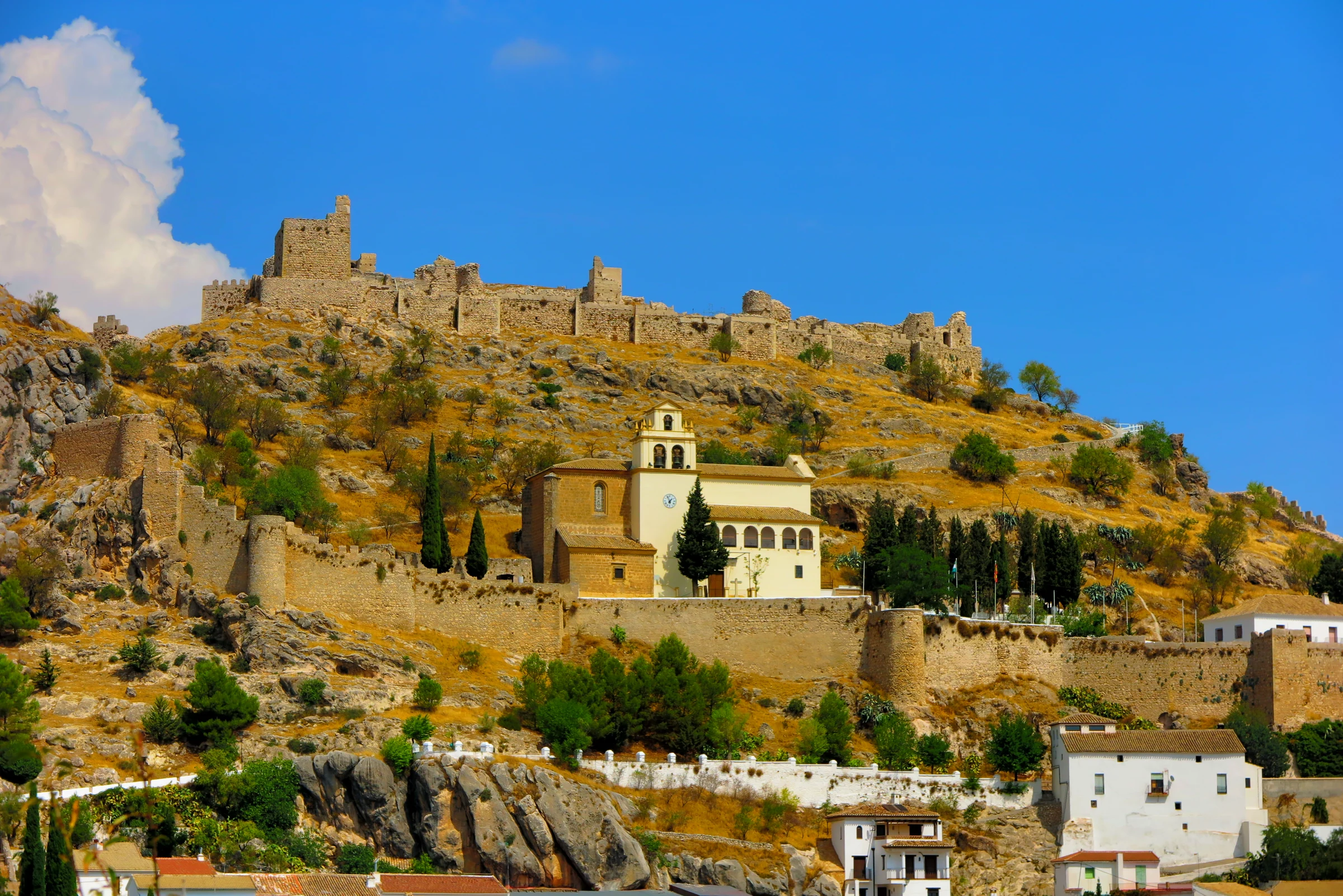 Moclín en autocaravana (Granada)