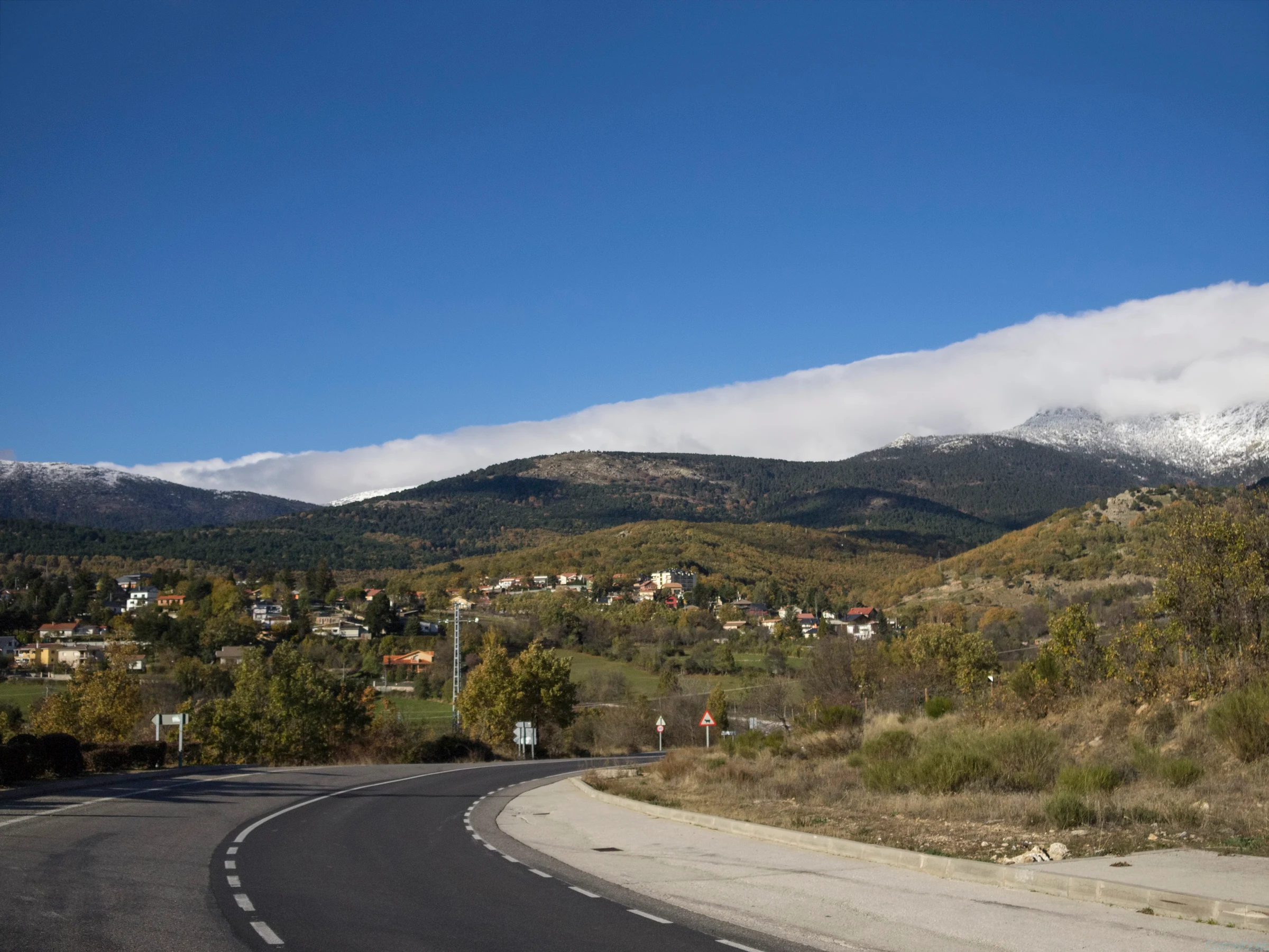 Navacerrada en autocaravana (Madrid)