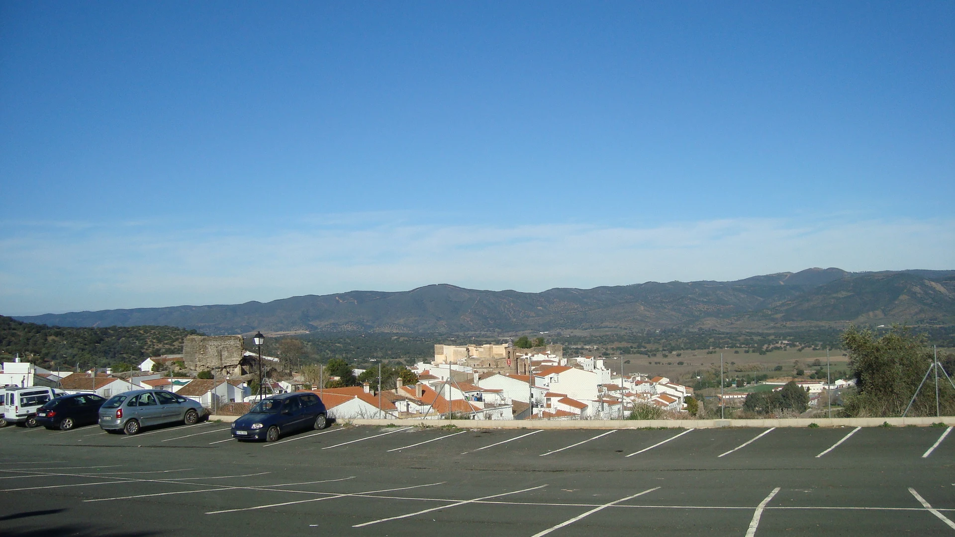 Aroche en autocaravana (Huelva)