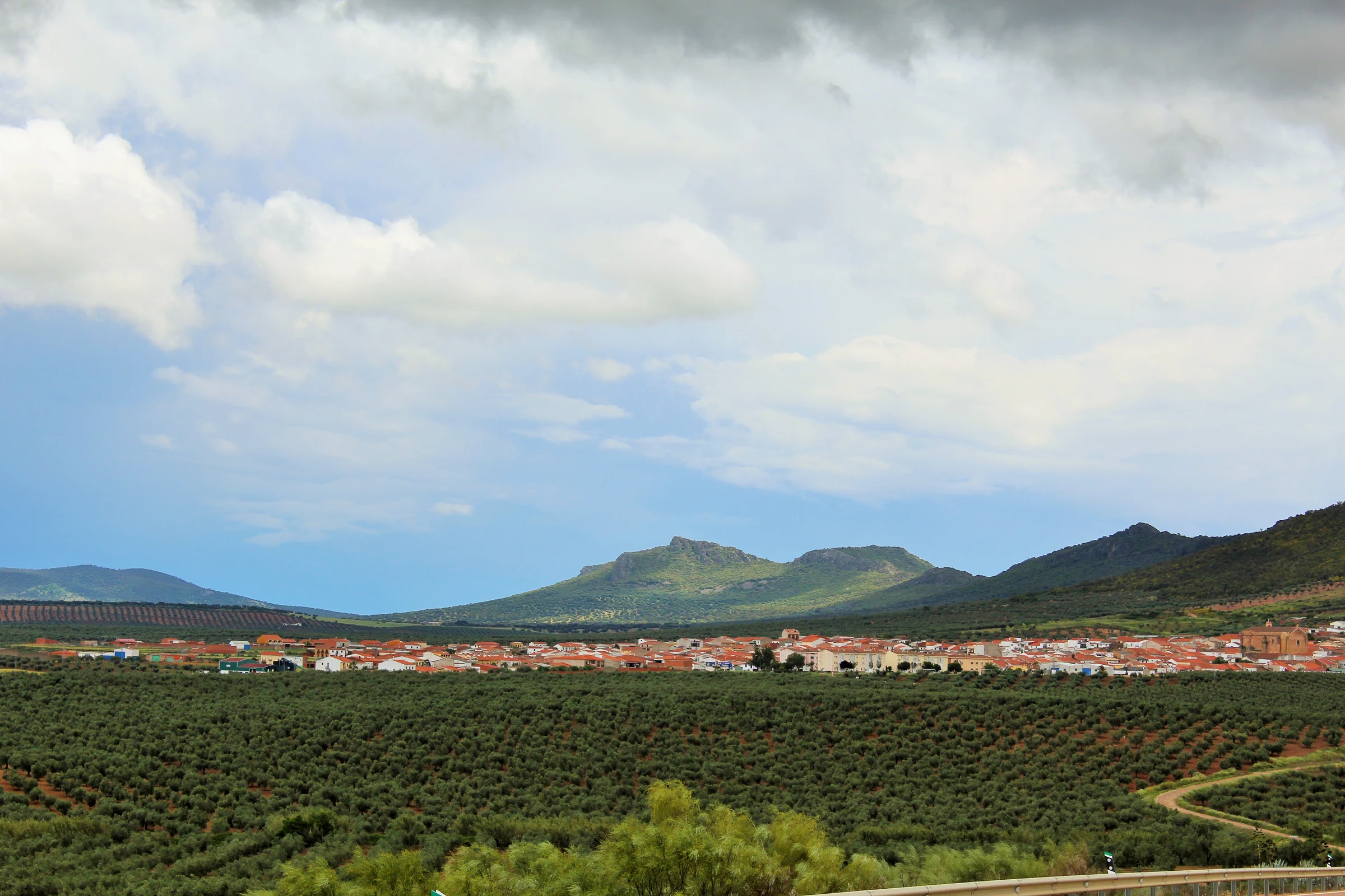 Oliva de Mérida en autocaravana (Badajoz)