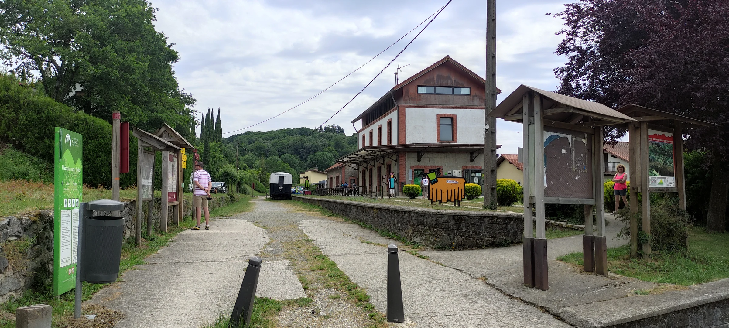 Lekunberri en autocaravana (Navarra)
