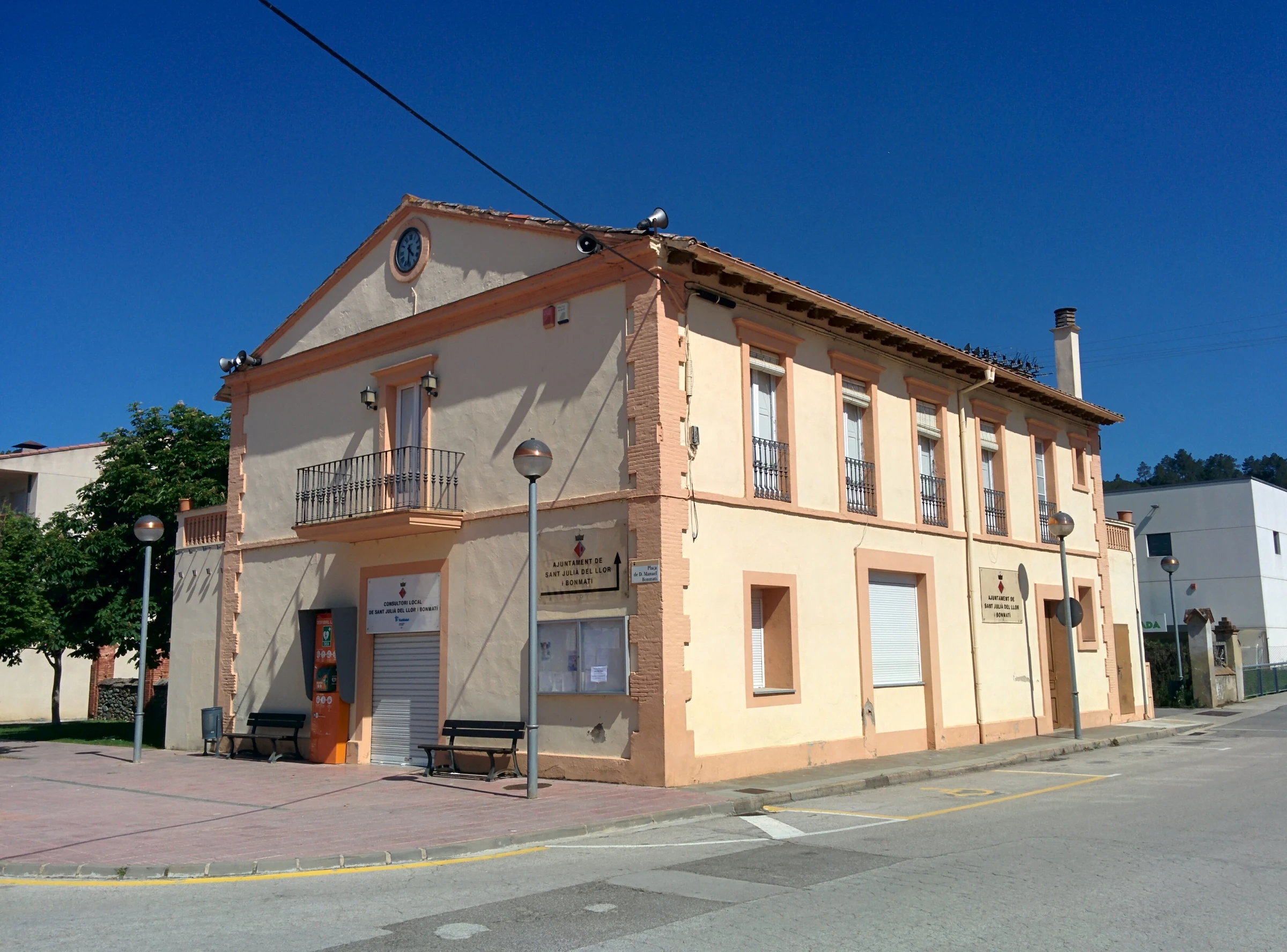 Sant Julià del Llor i Bonmatí en autocaravana (Girona)