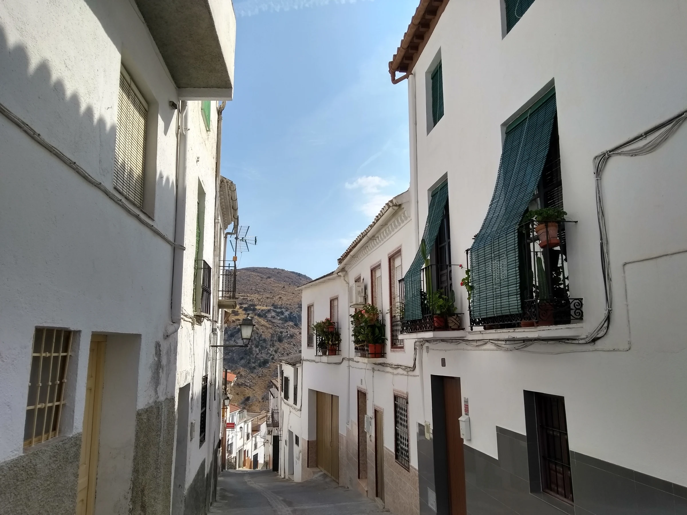 Colomera en autocaravana (Granada)
