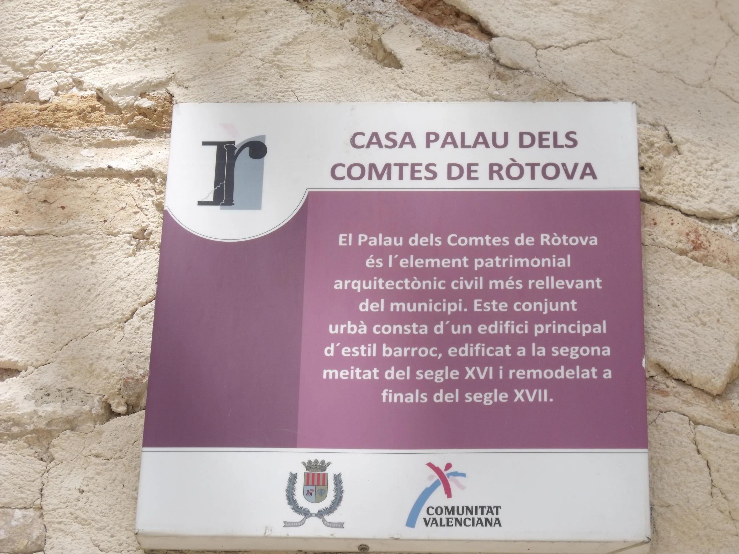 Ròtova en autocaravana (Valencia)