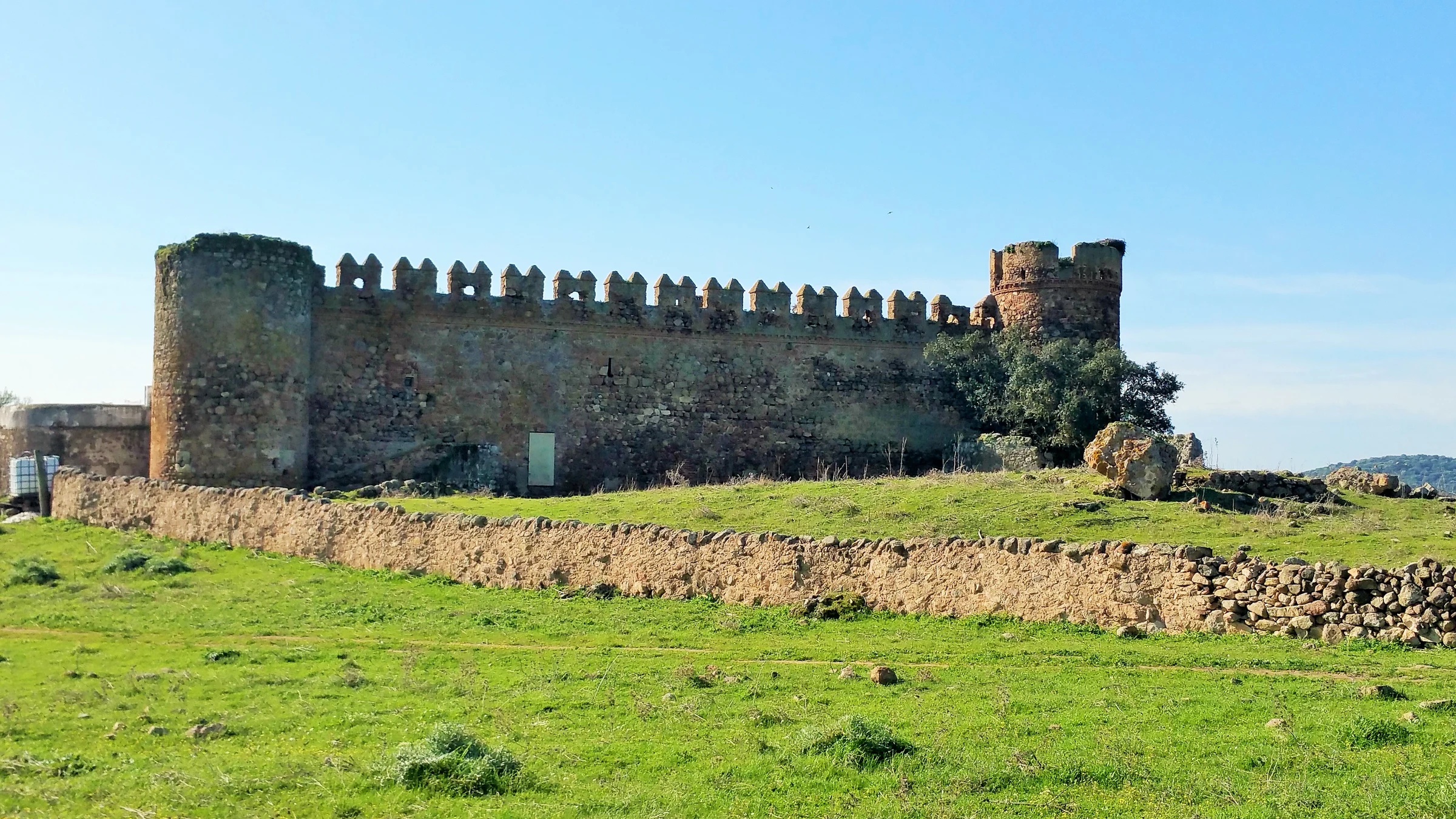 Almendral en autocaravana (Badajoz)