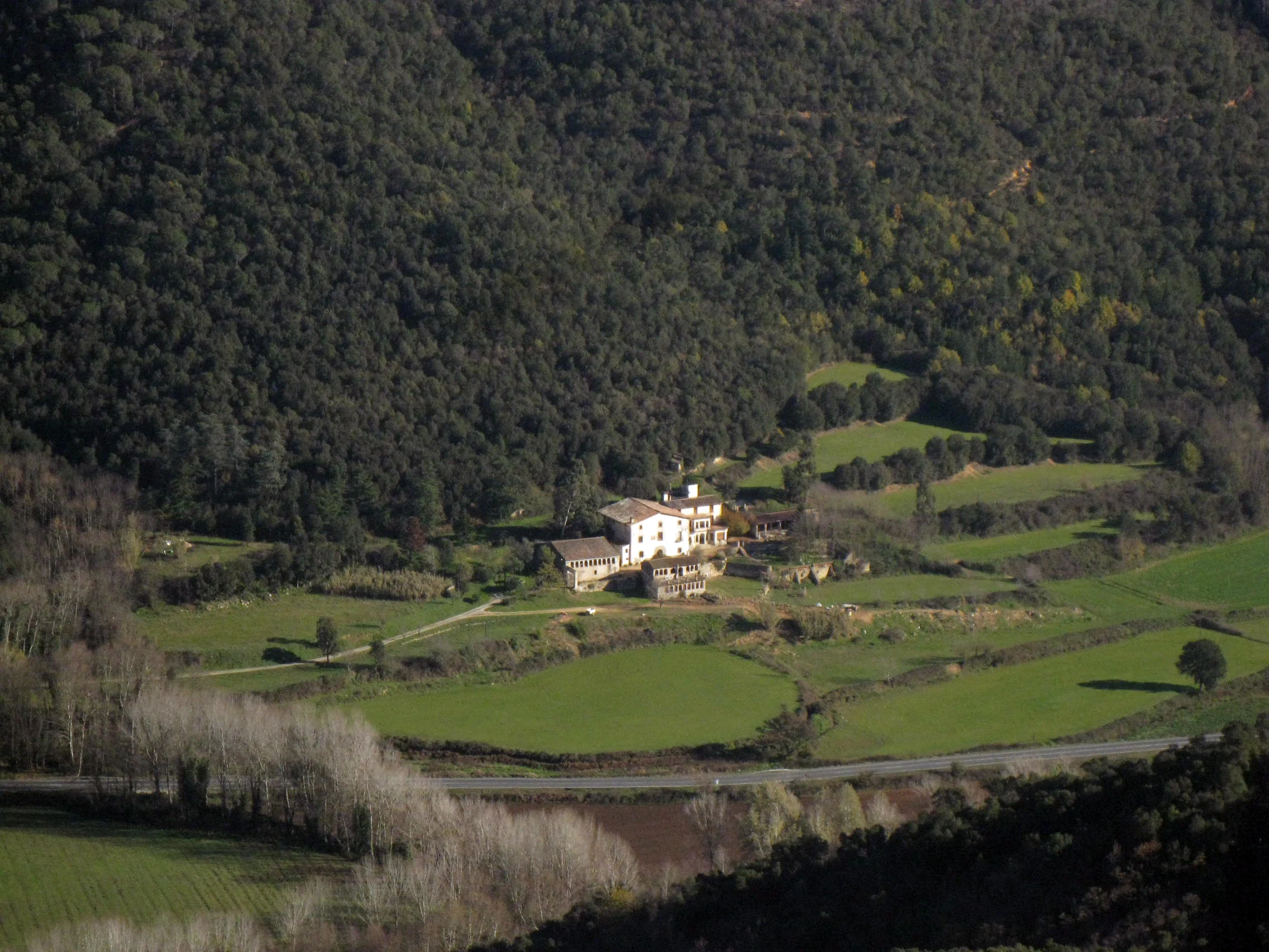 Sant Feliu de Buixalleu en autocaravana (Girona)
