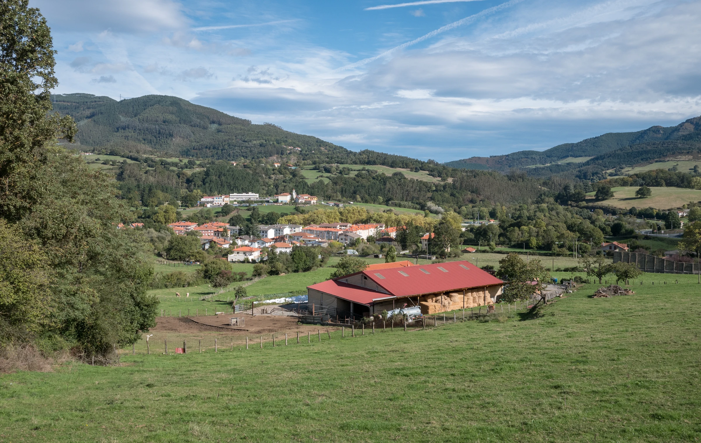 Artzentales en autocaravana (Bizkaia)