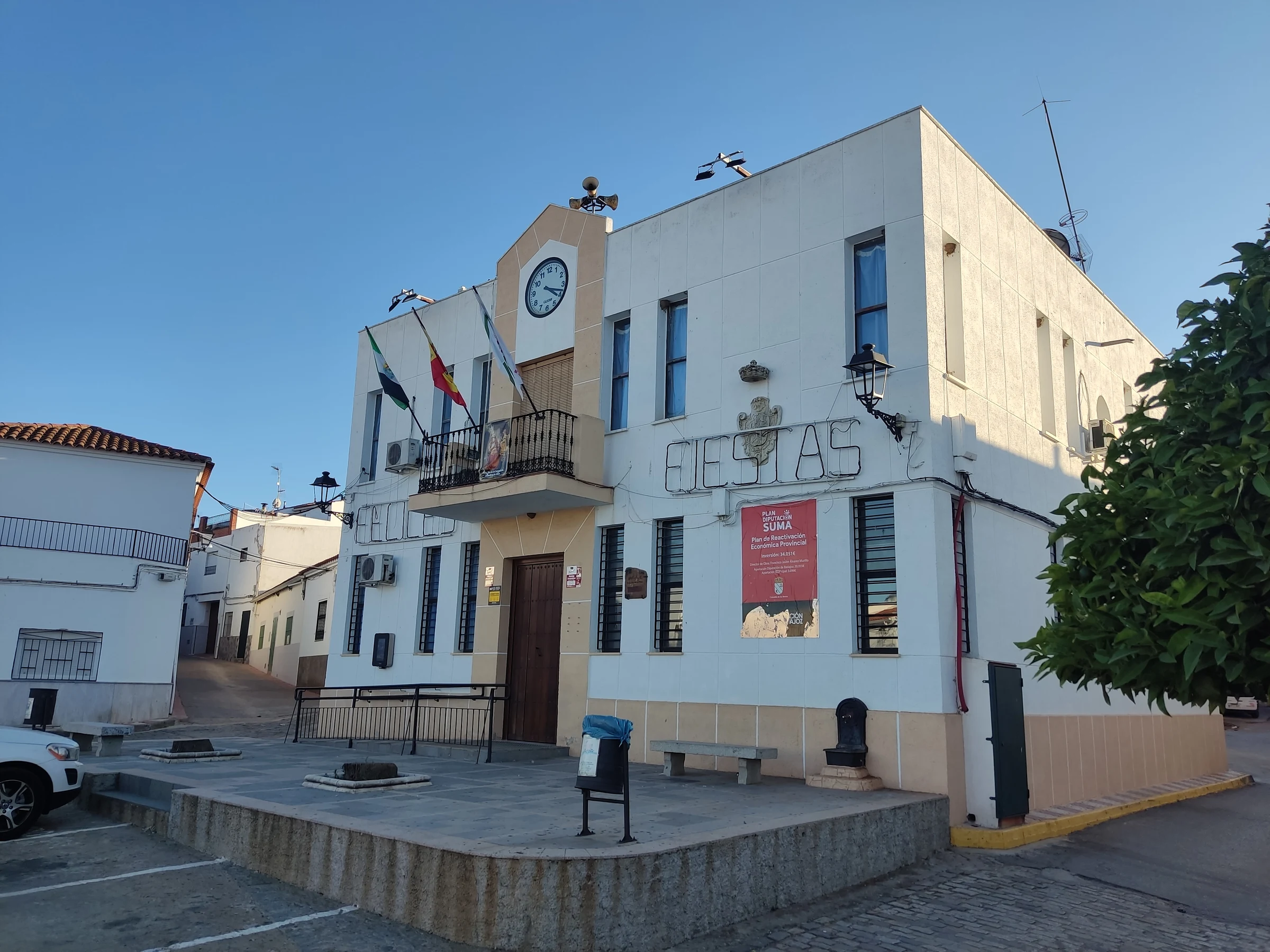 Calzadilla de los Barros en autocaravana (Badajoz)