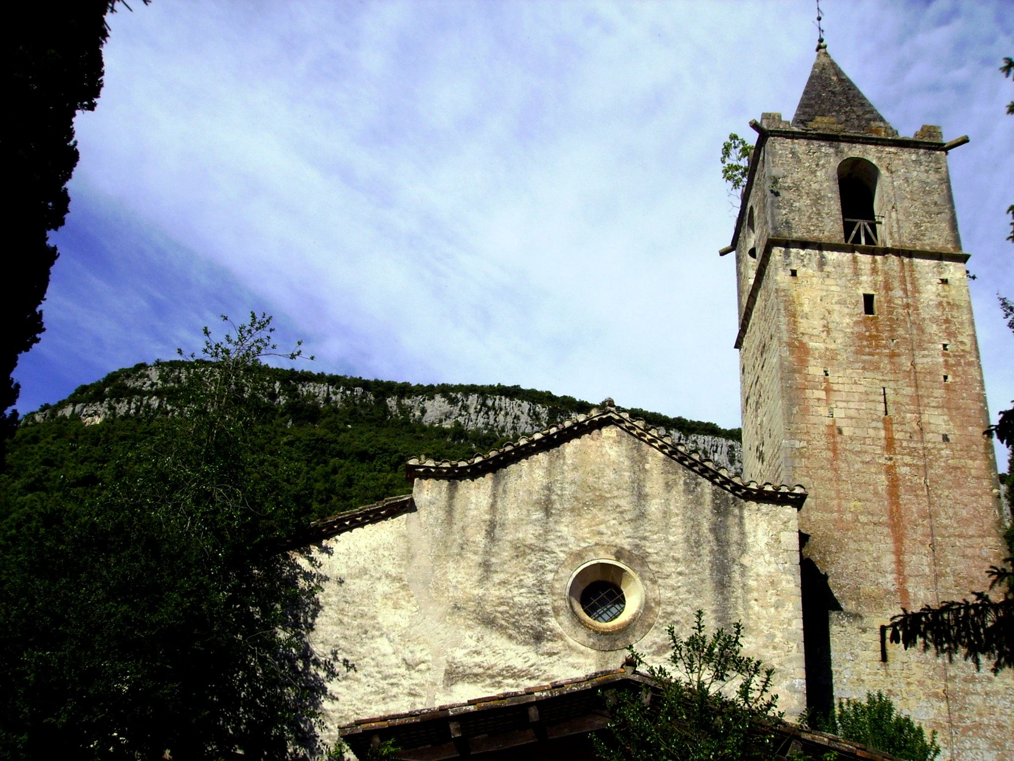 Sant Martí de Llémena en autocaravana (Girona)