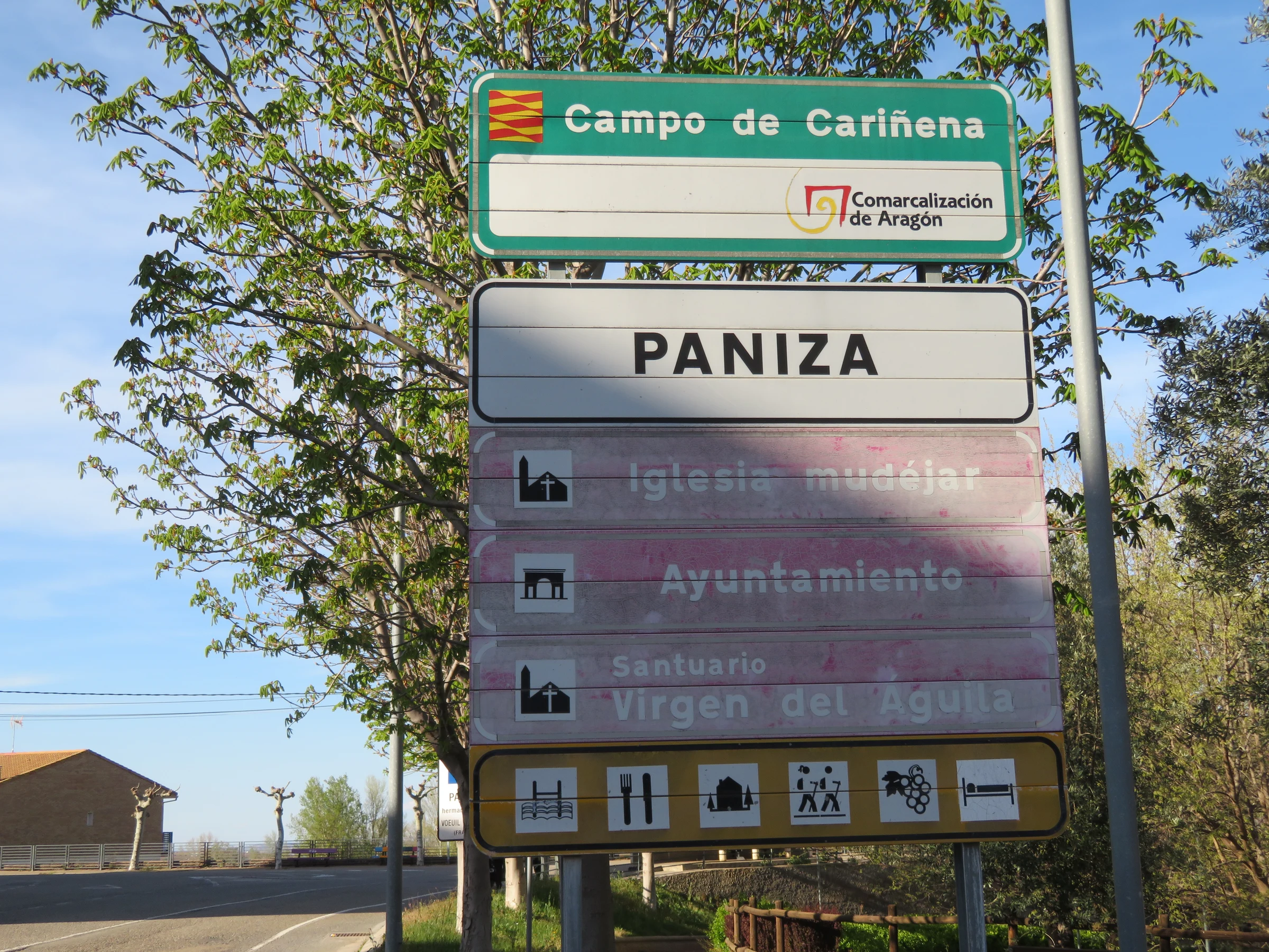 Paniza en autocaravana (Zaragoza)