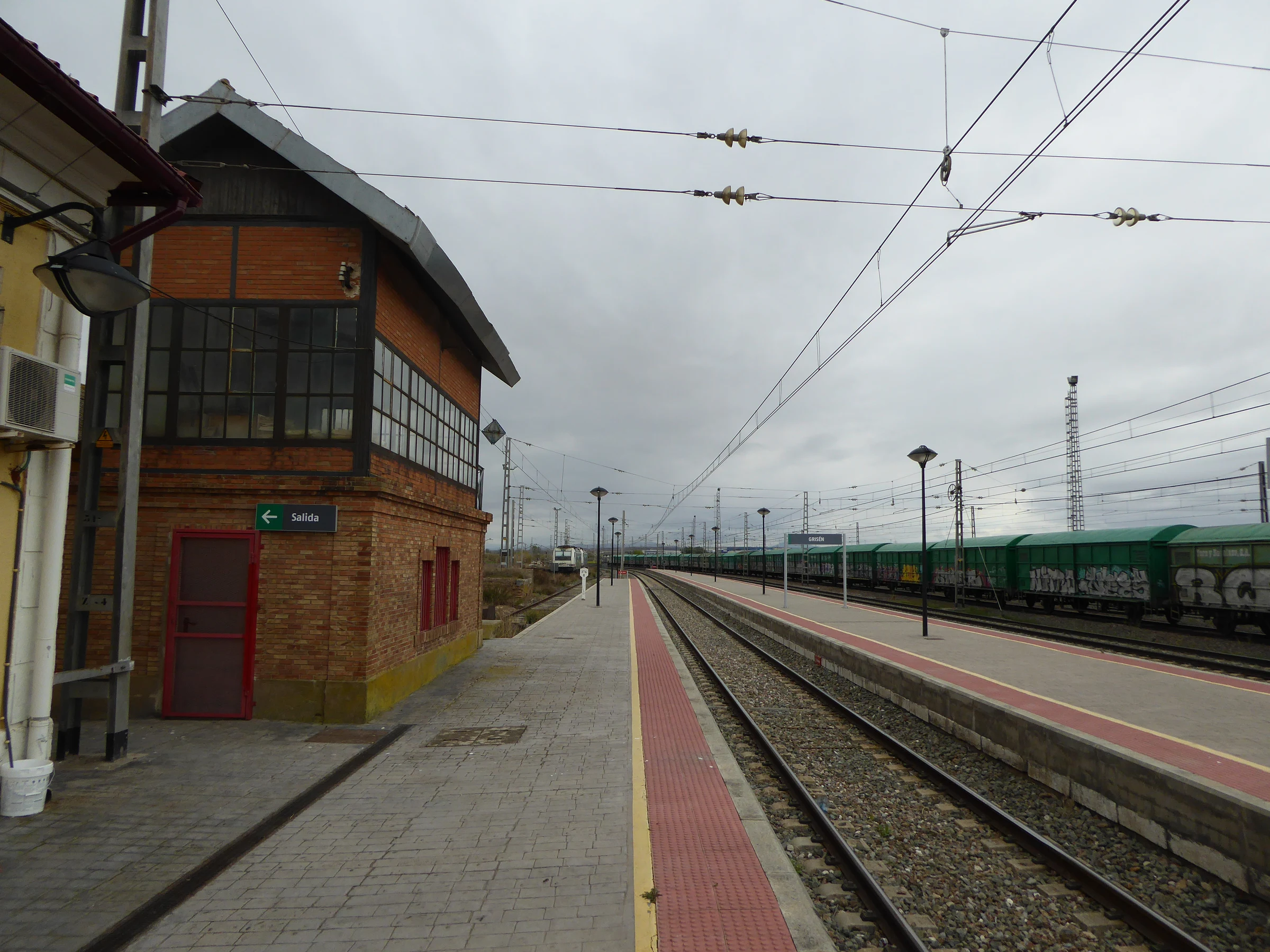 Grisén en autocaravana (Zaragoza)