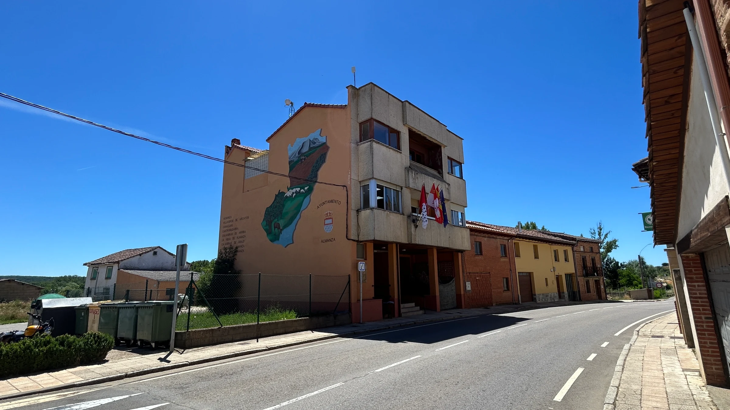 Almanza en autocaravana (León)