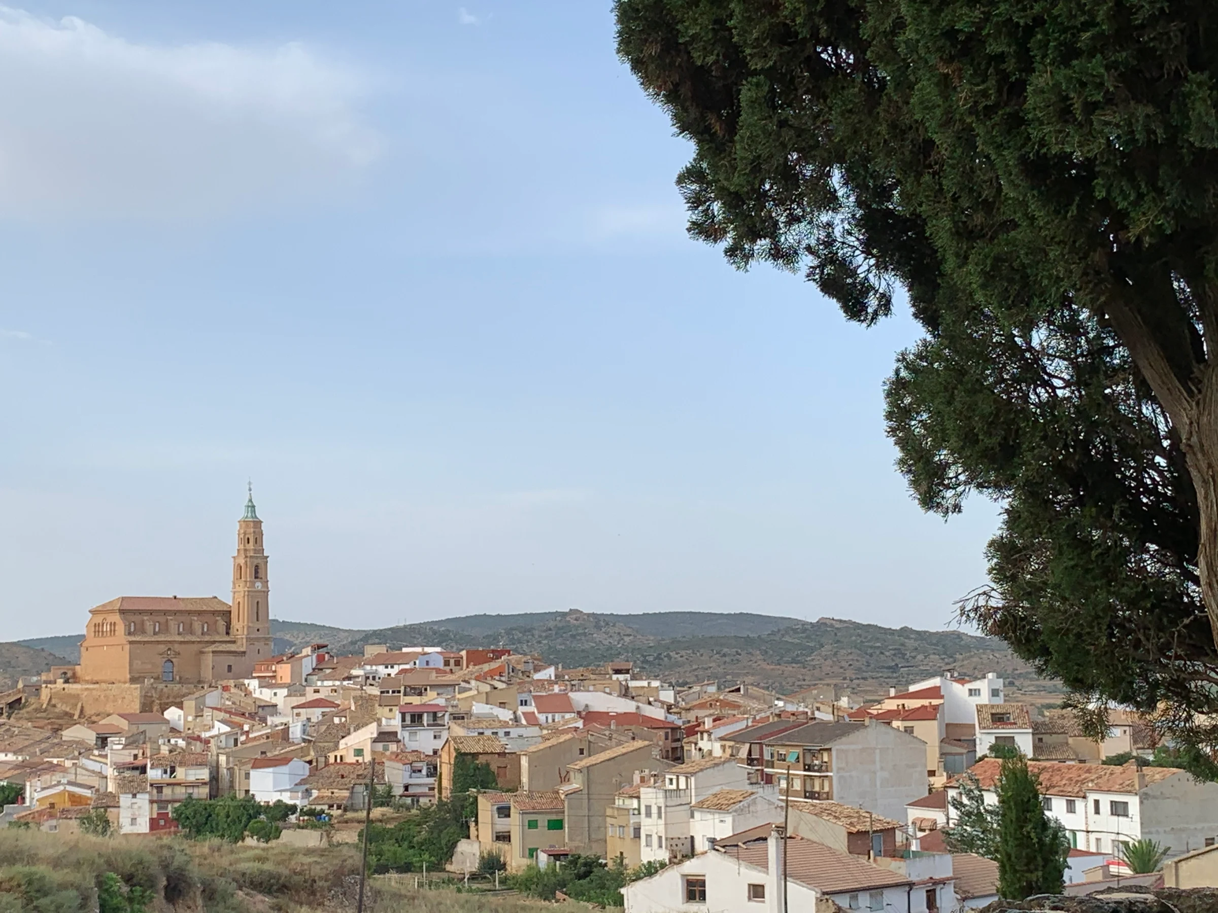 Alloza en autocaravana (Teruel)