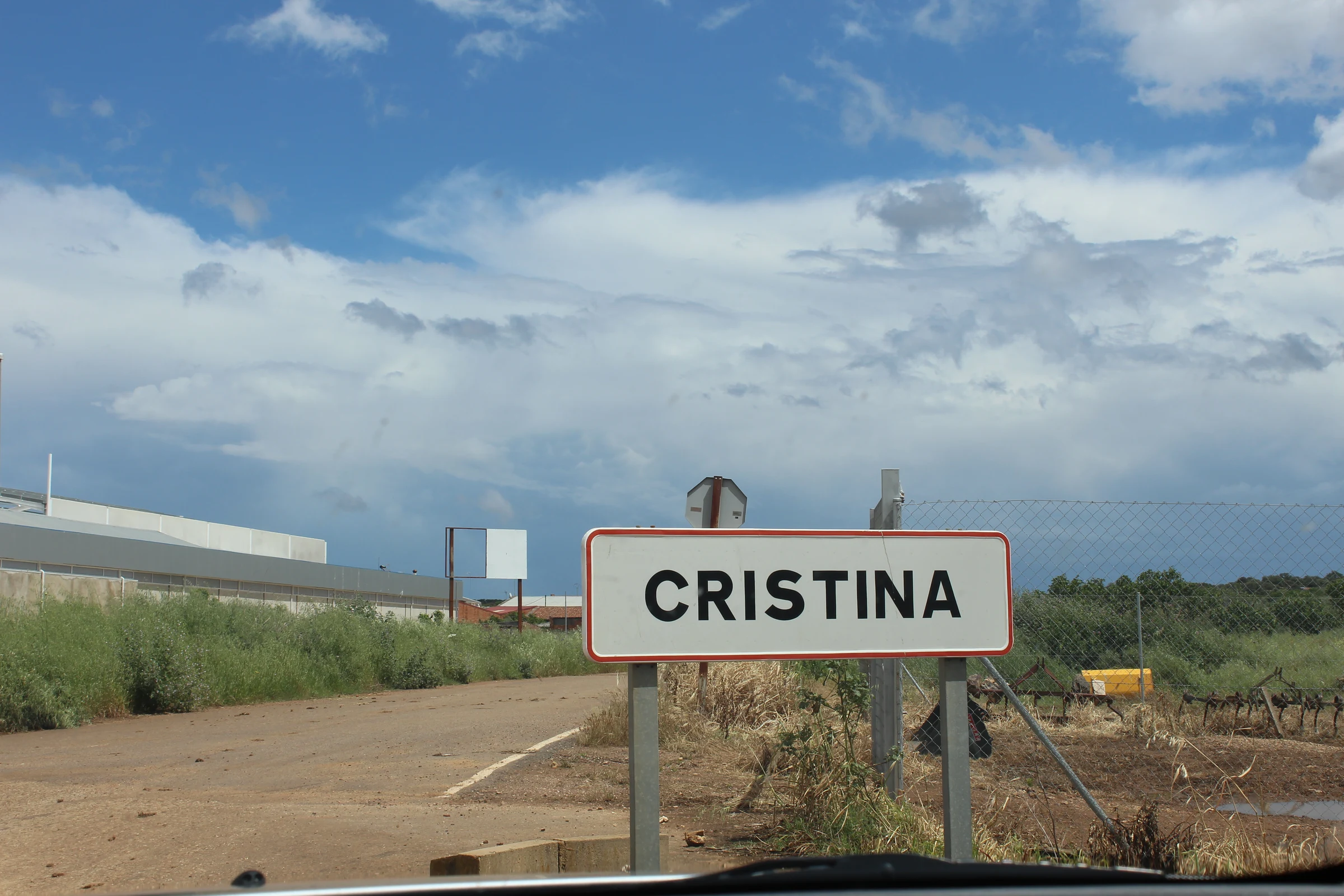 Cristina en autocaravana (Badajoz)