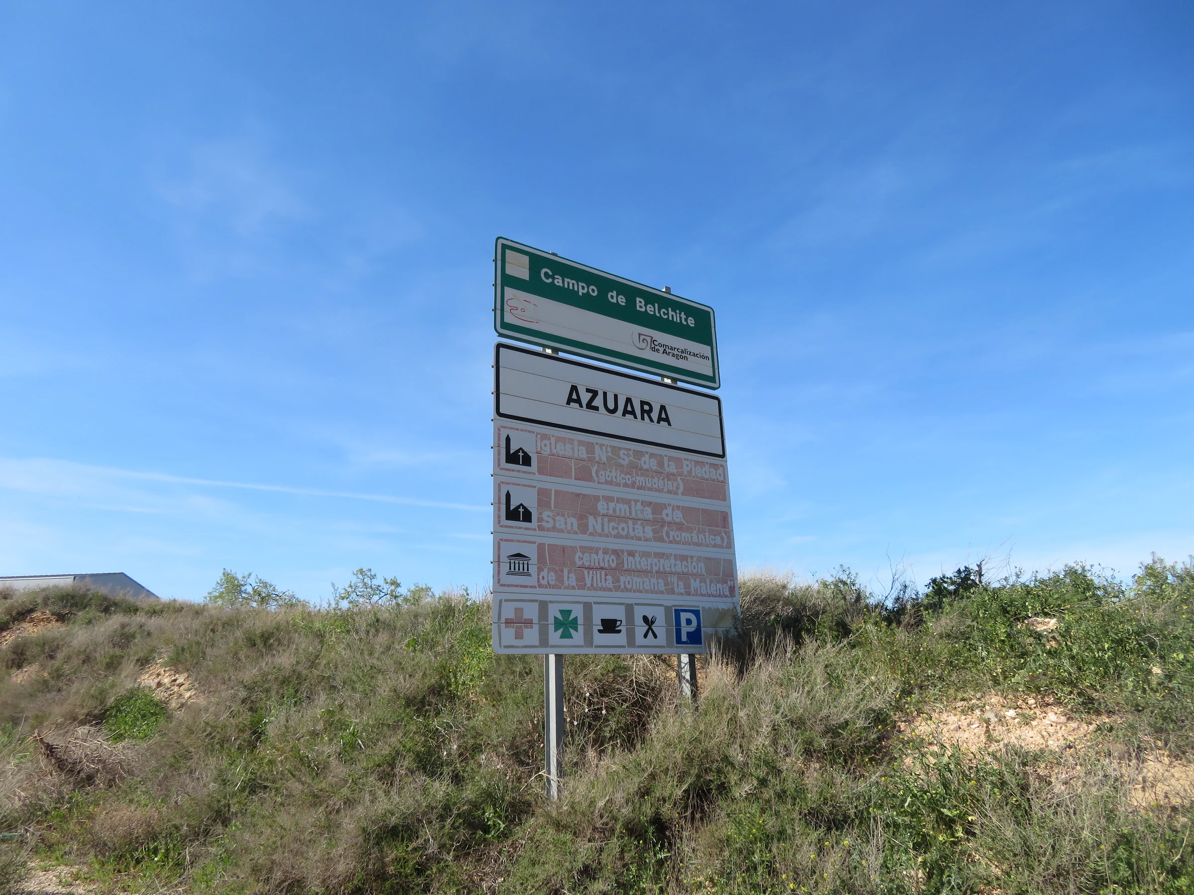 Azuara en autocaravana (Zaragoza)