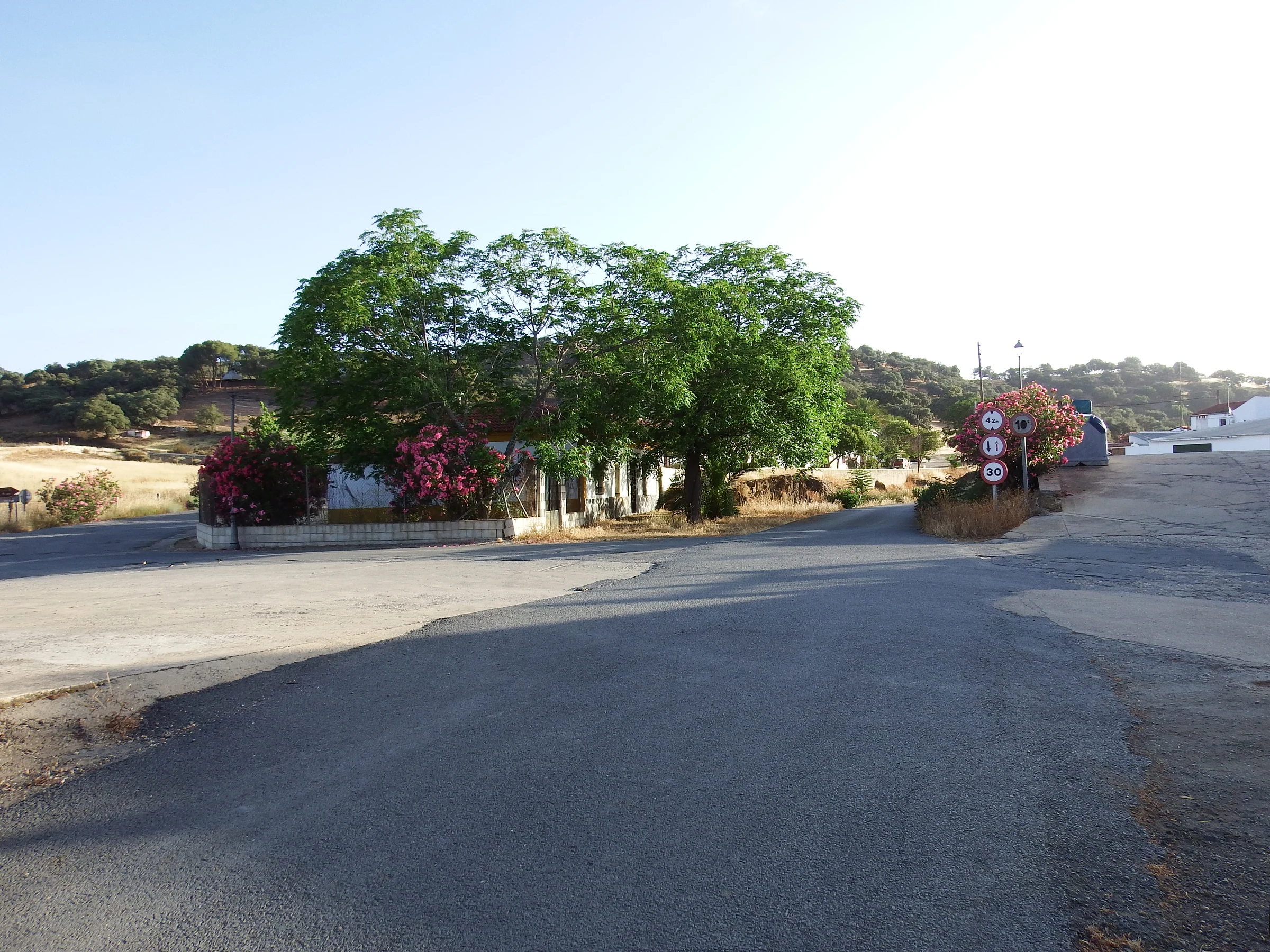 Villanueva de las Cruces en autocaravana (Huelva)