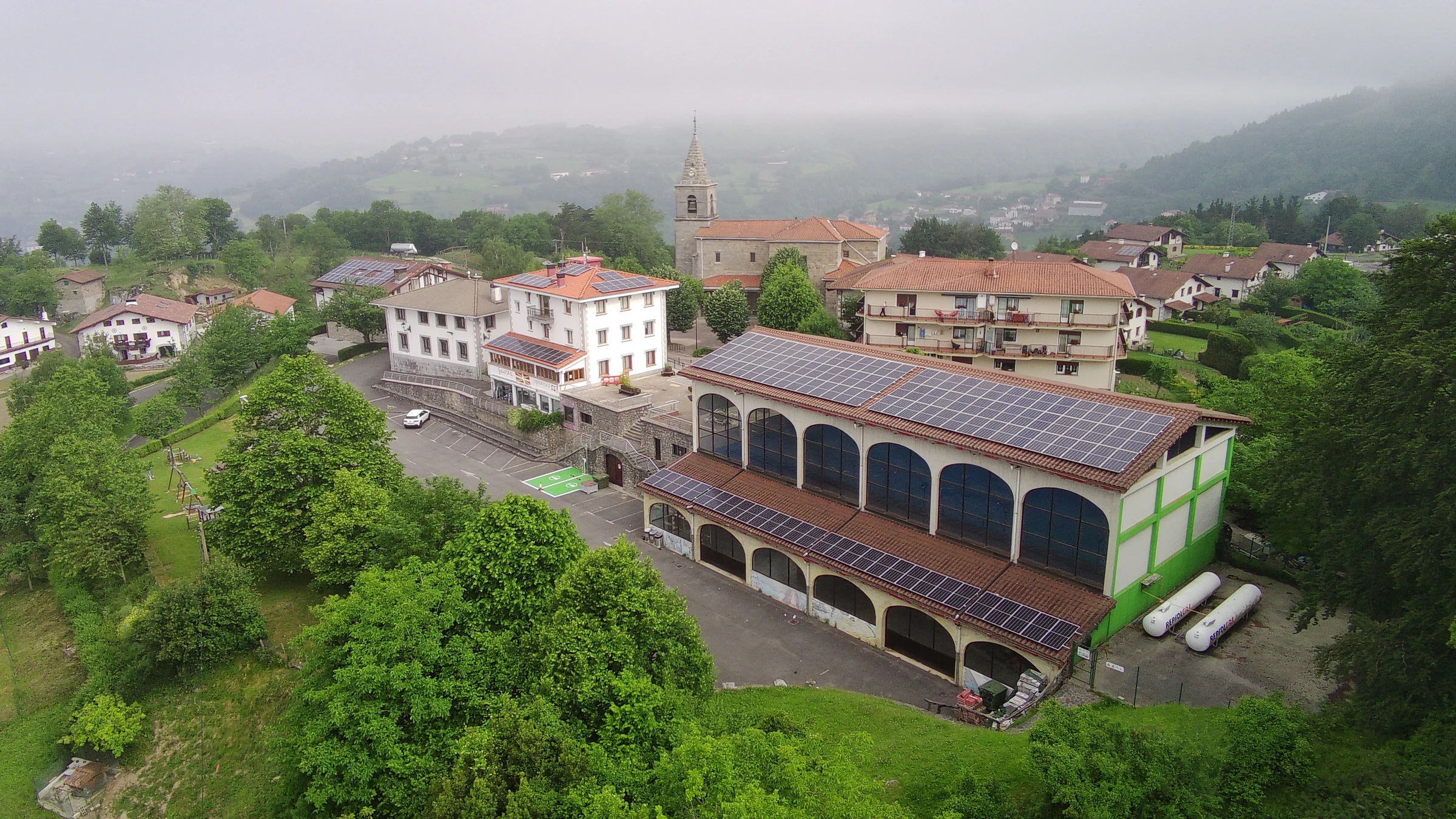 Leaburu en autocaravana (Gipuzkoa)