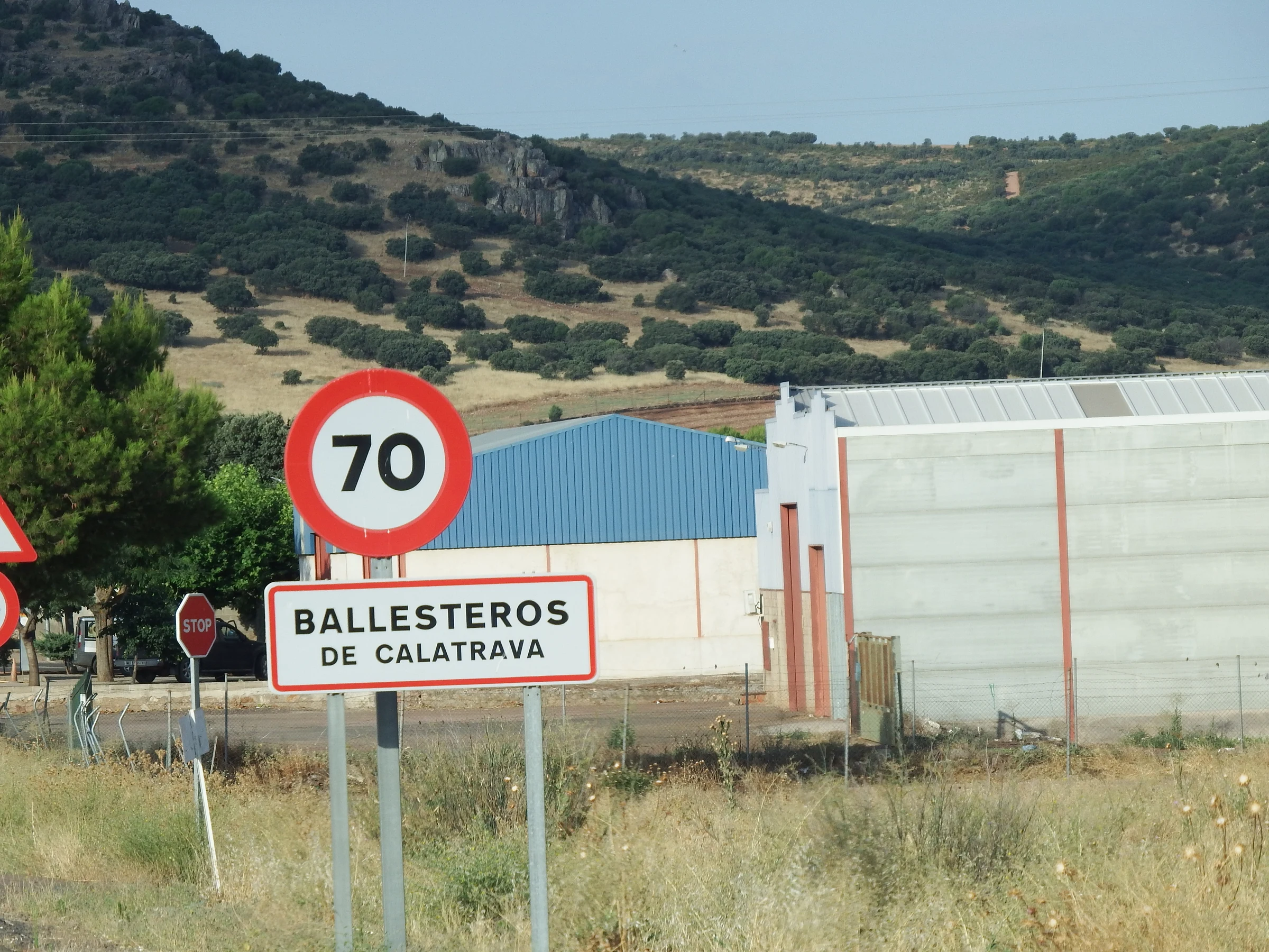 Ballesteros de Calatrava en autocaravana (Ciudad Real)