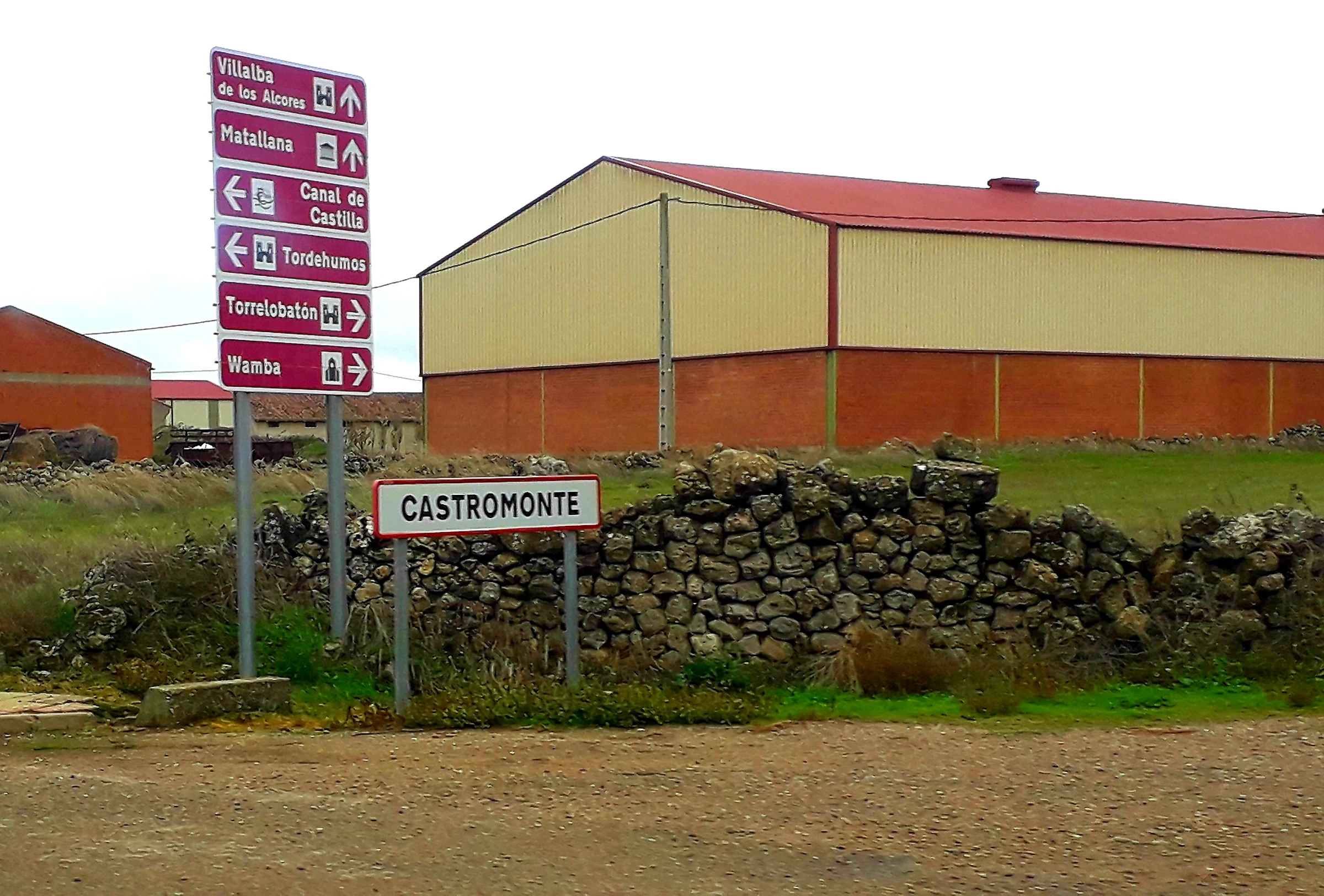 Castromonte en autocaravana (Valladolid)