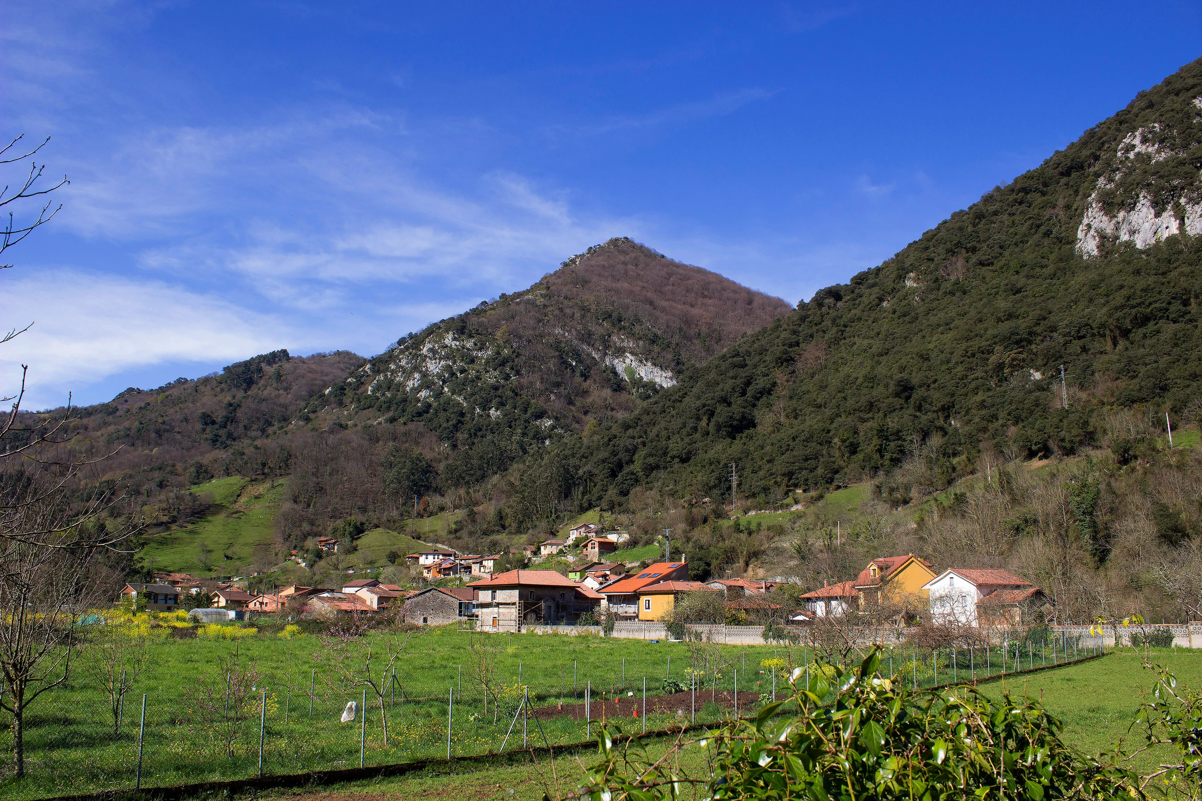 Santo Adriano en autocaravana (Asturias)