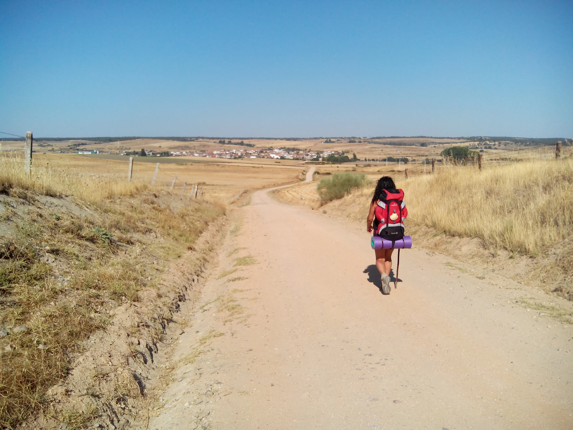 Gallegos de Argañán en autocaravana (Salamanca)