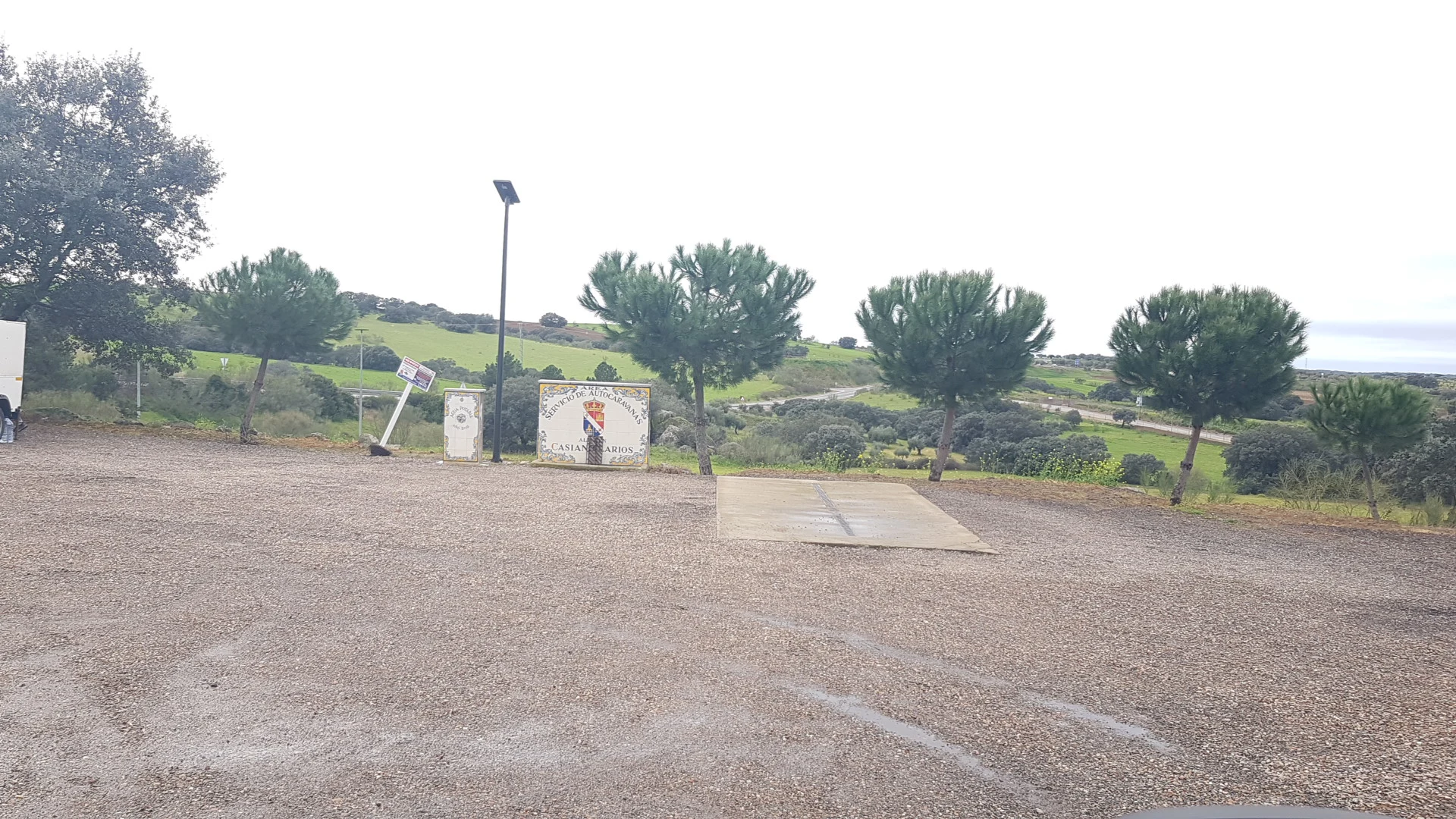 Aljucén en autocaravana (Badajoz)