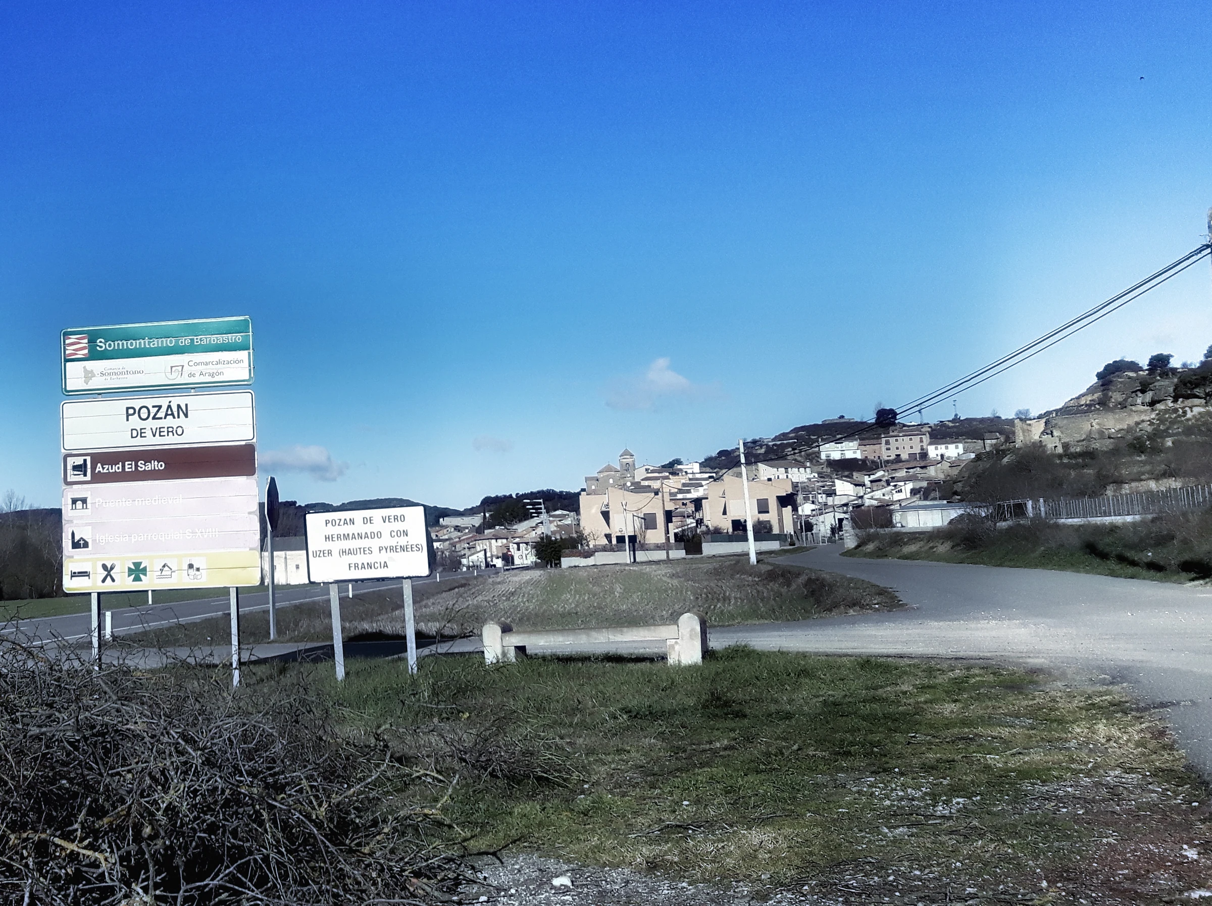 Pozán de Vero en autocaravana (Huesca)