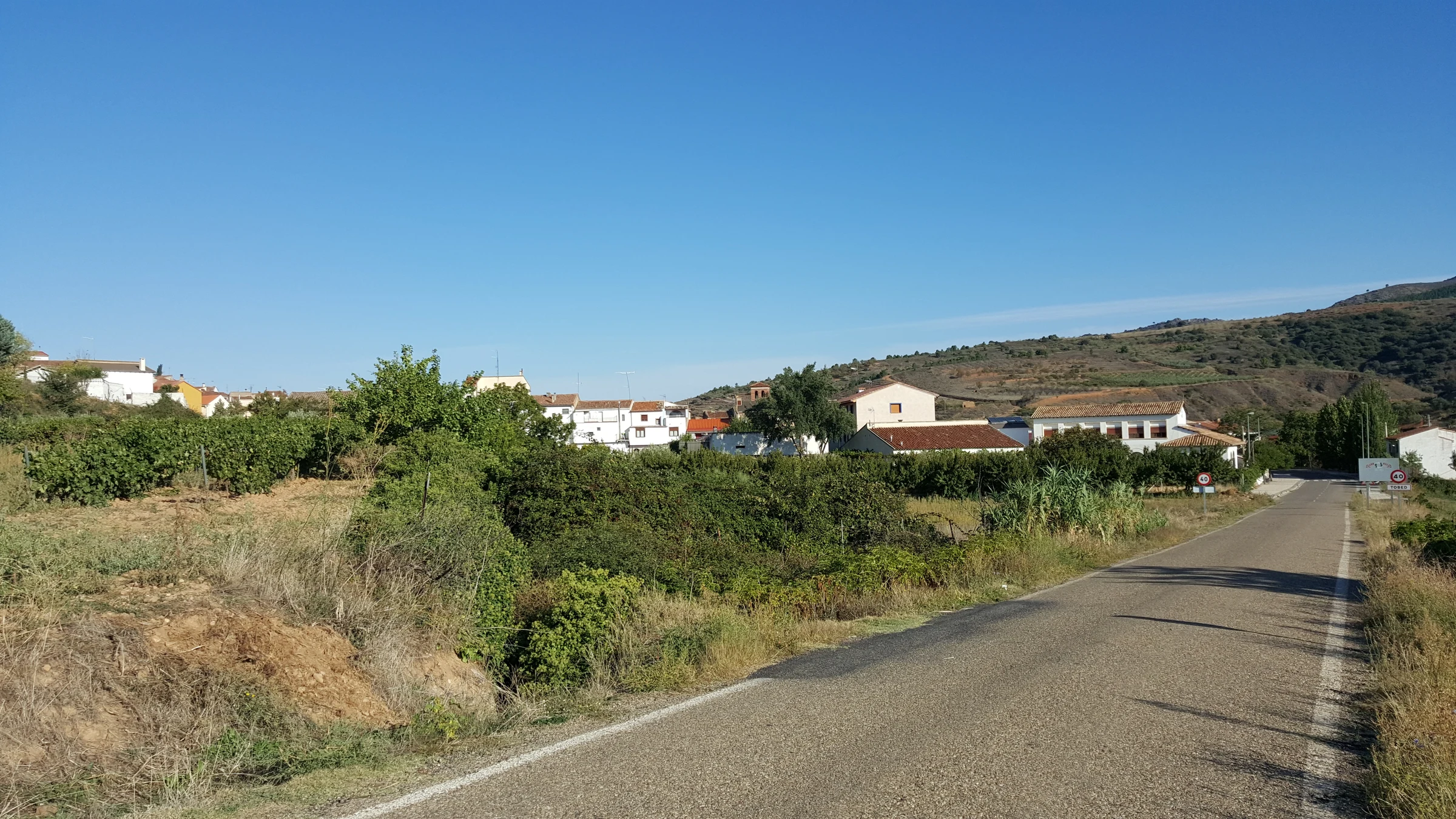 Tobed en autocaravana (Zaragoza)