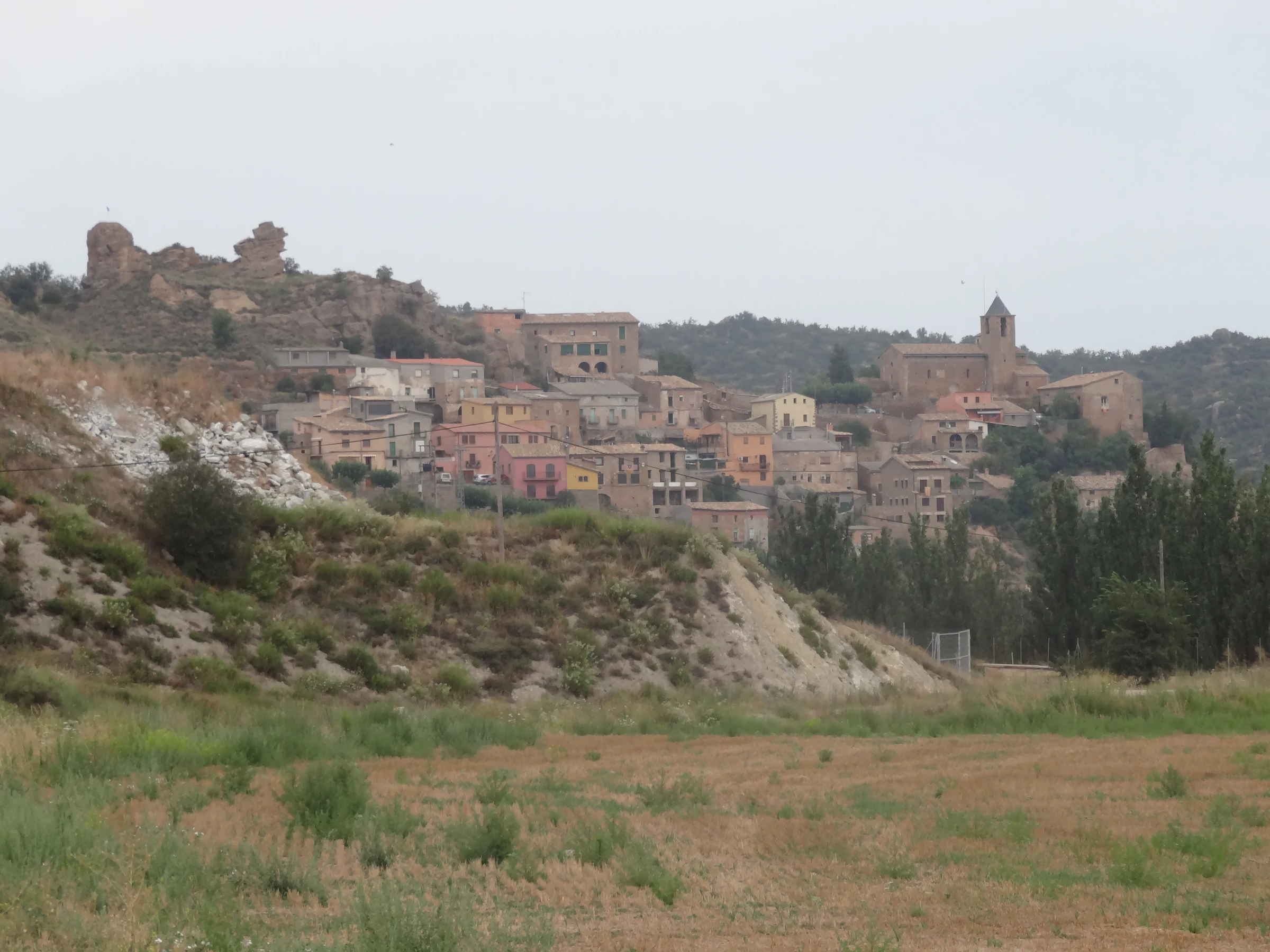 Oliola en autocaravana (Lleida)