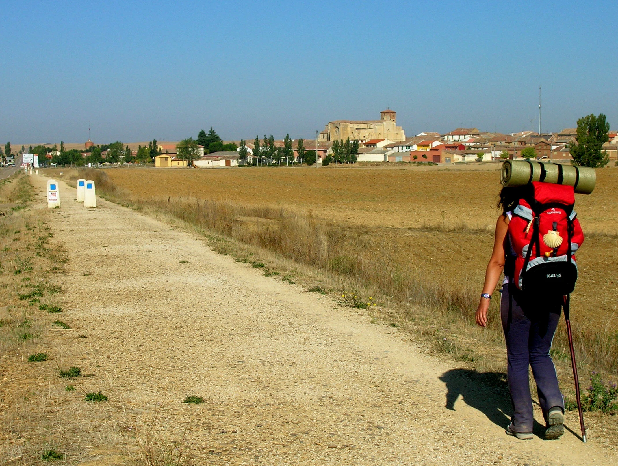 Villalcázar de Sirga en autocaravana (Palencia)