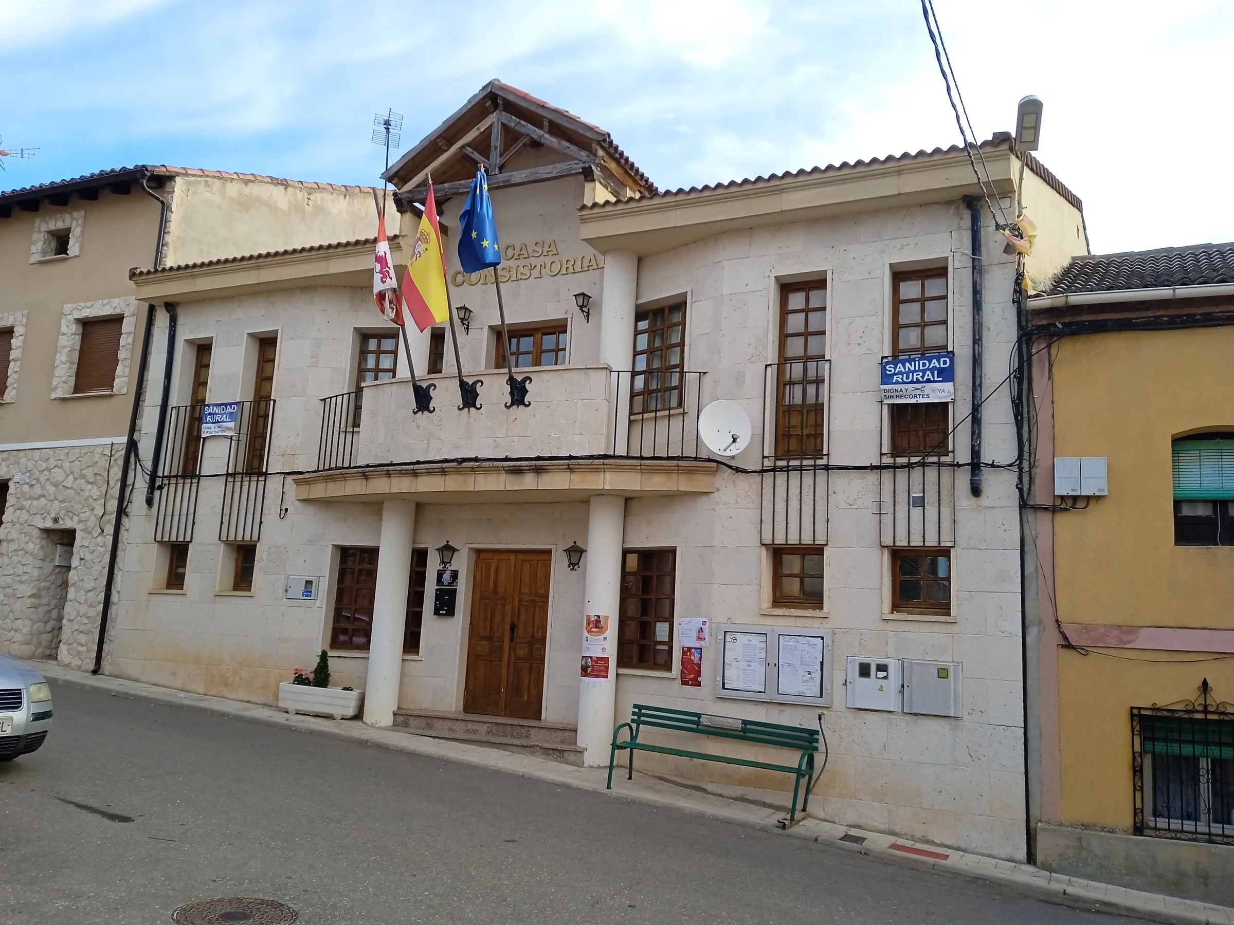 San Martín de Rubiales en autocaravana (Burgos)