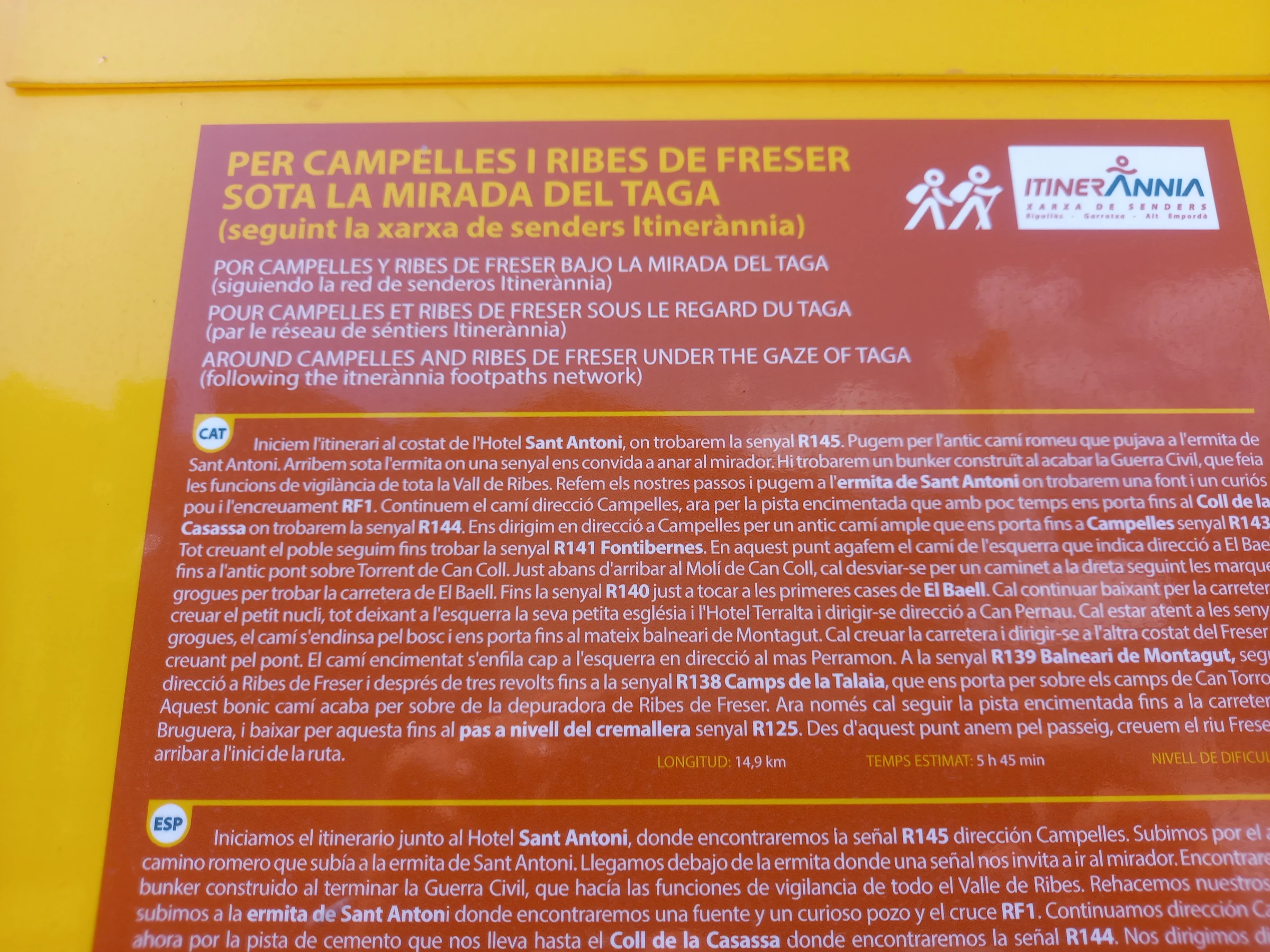 Campelles en autocaravana (Girona)