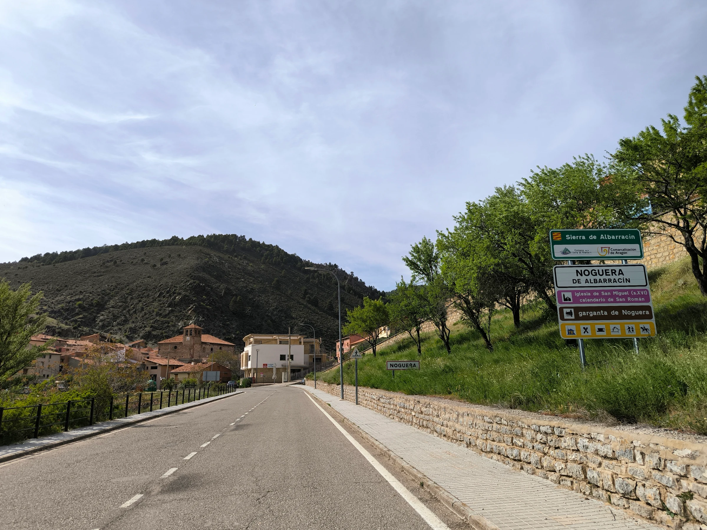 Noguera de Albarracín en autocaravana (Teruel)